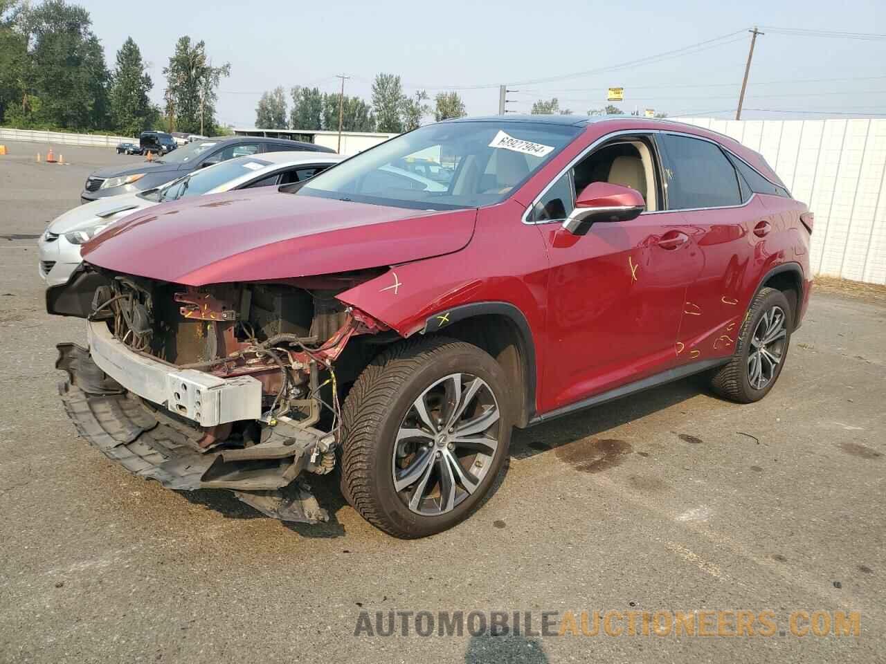 2T2BZMCAXHC077935 LEXUS RX350 2017