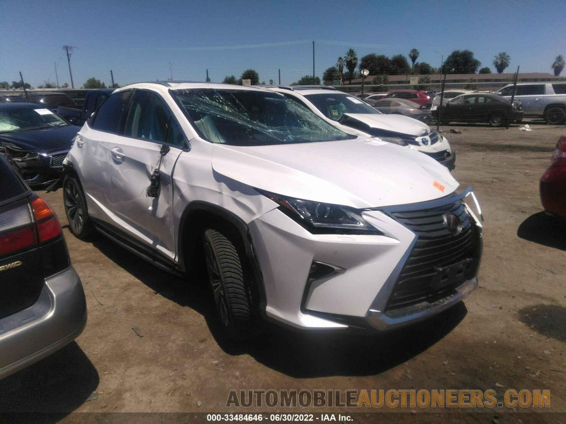 2T2BZMCAXHC088885 LEXUS RX 2017