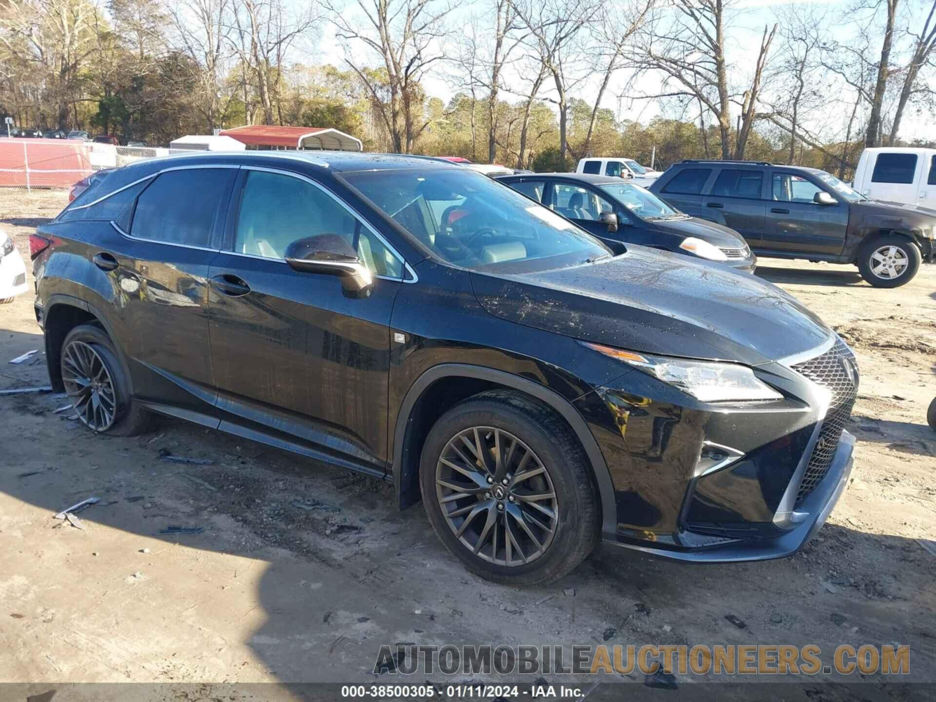 2T2BZMCAXHC089762 LEXUS RX 350 2017