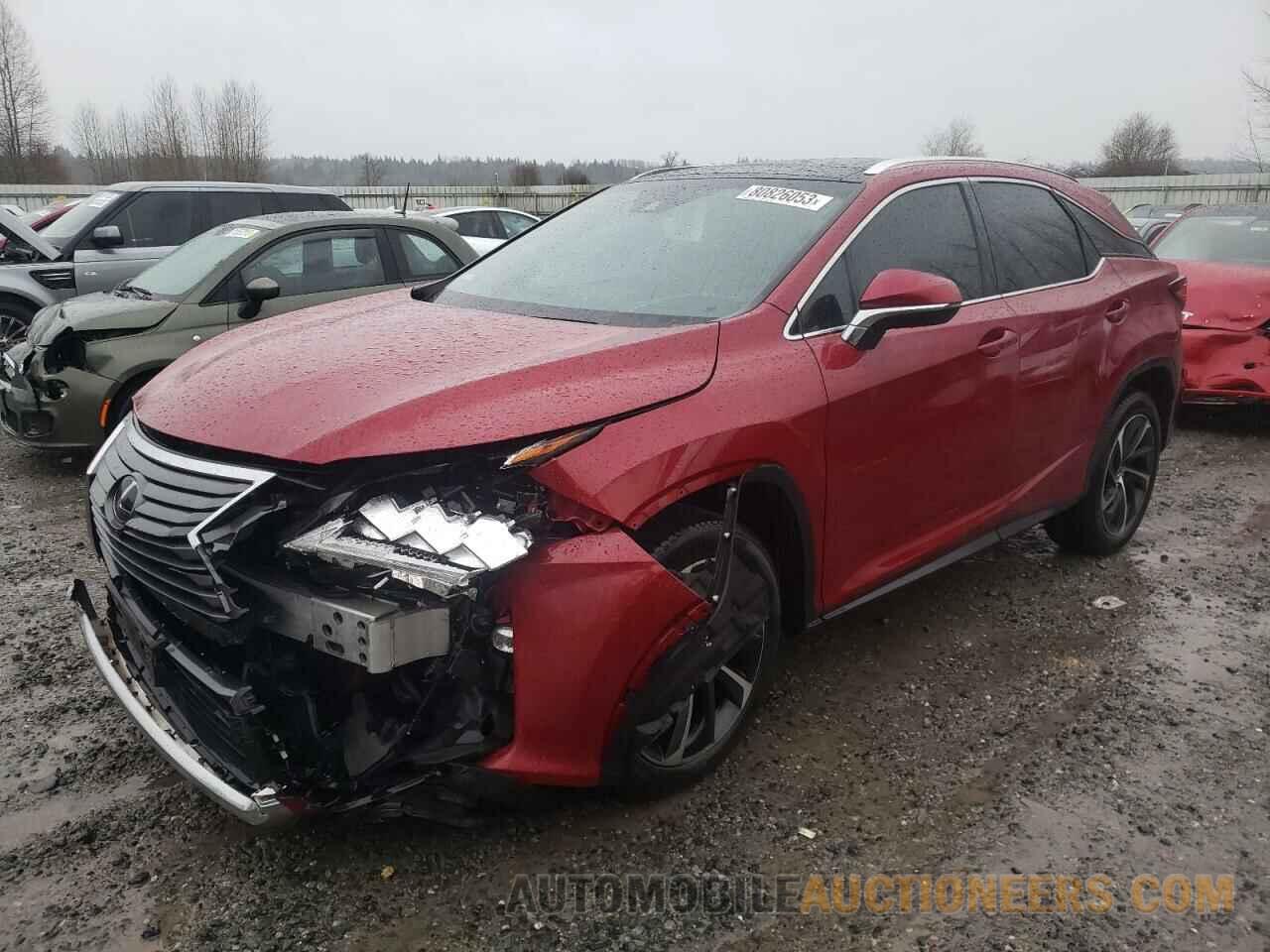 2T2BZMCAXHC105152 LEXUS RX350 2017