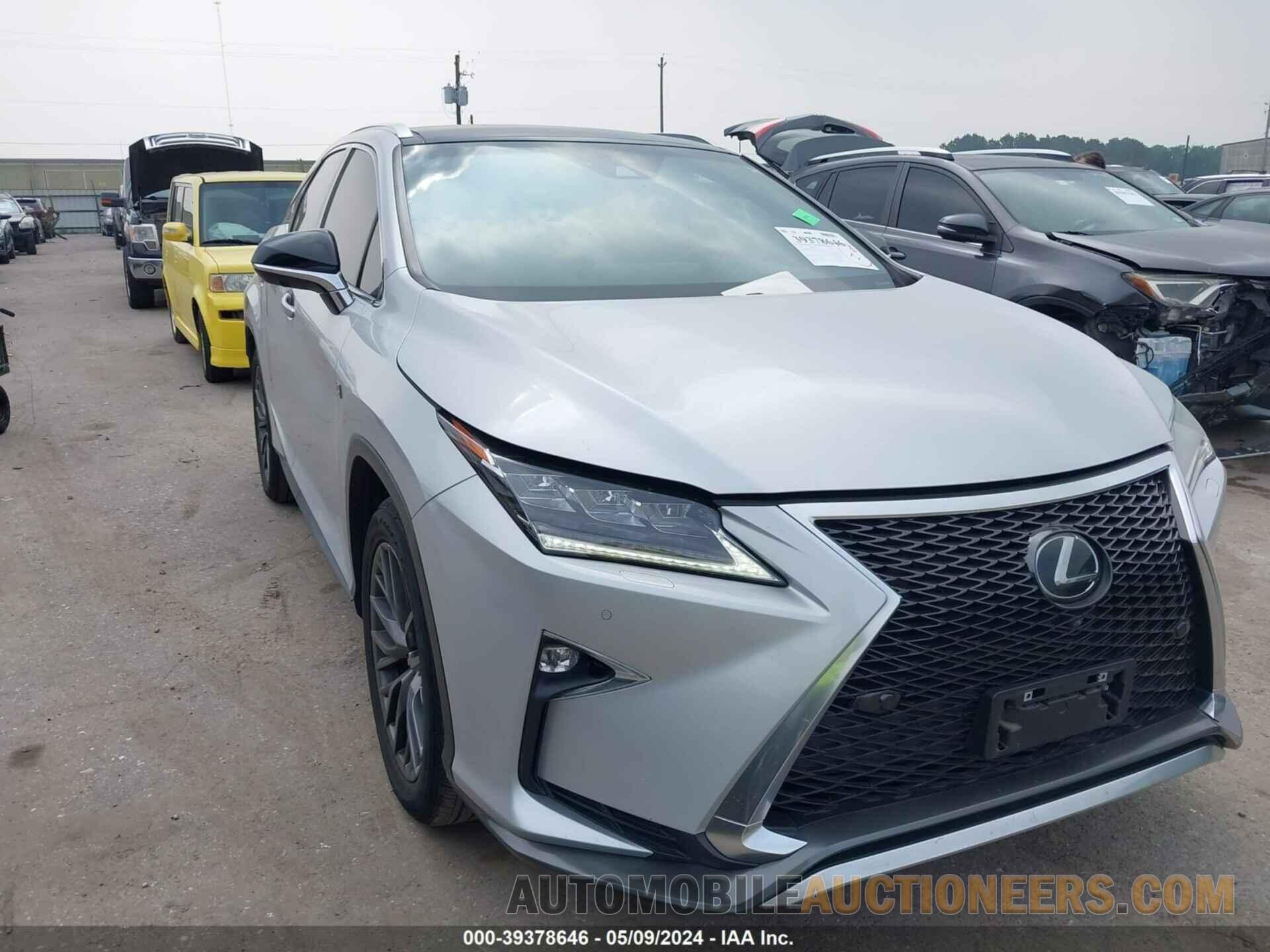 2T2BZMCAXHC123053 LEXUS RX 2017