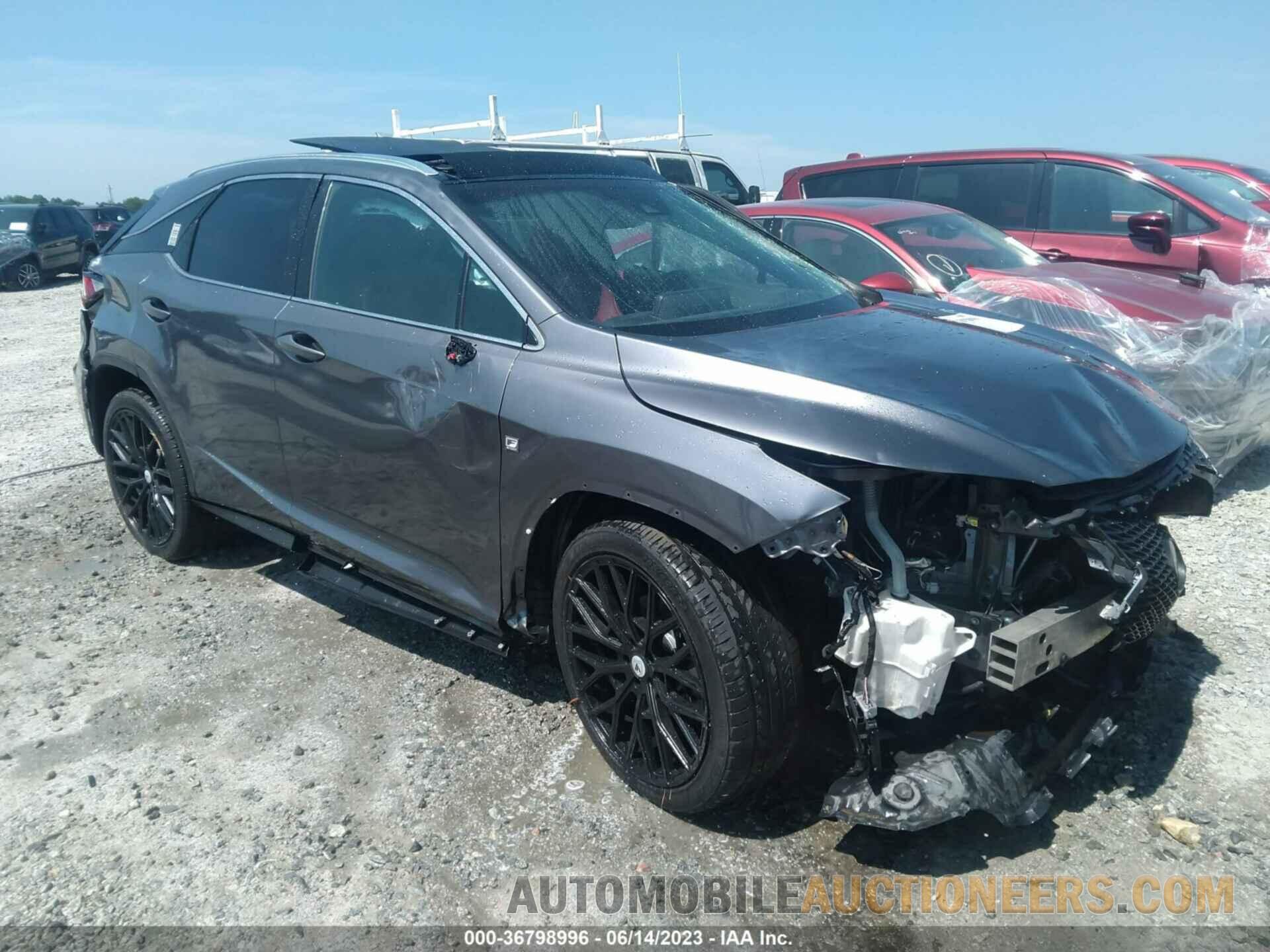 2T2BZMCAXHC124395 LEXUS RX 2017