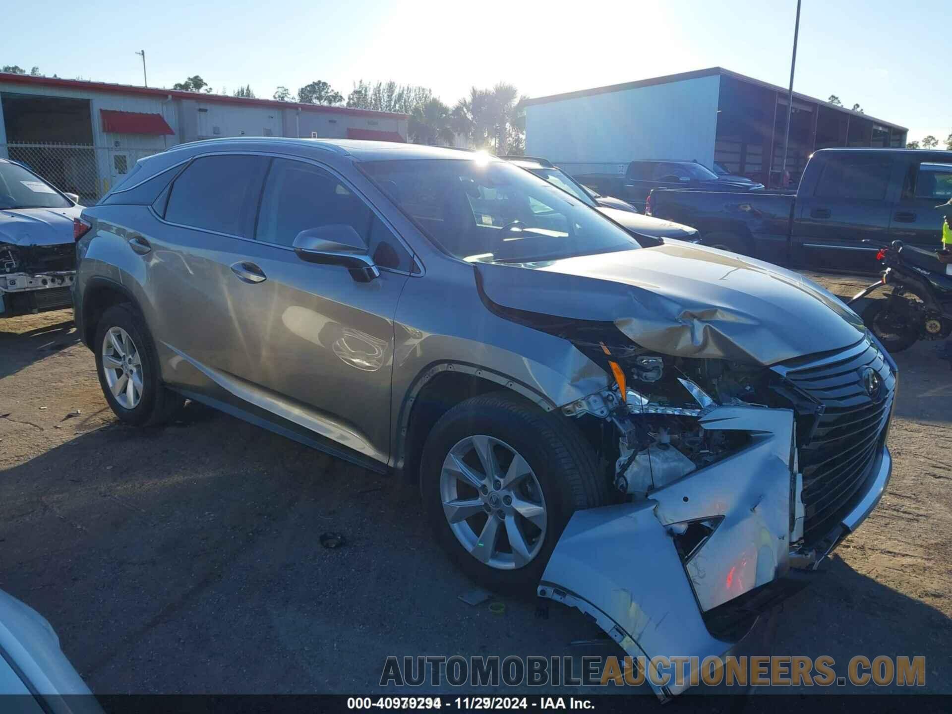 2T2BZMCAXHC126857 LEXUS RX 350 2017