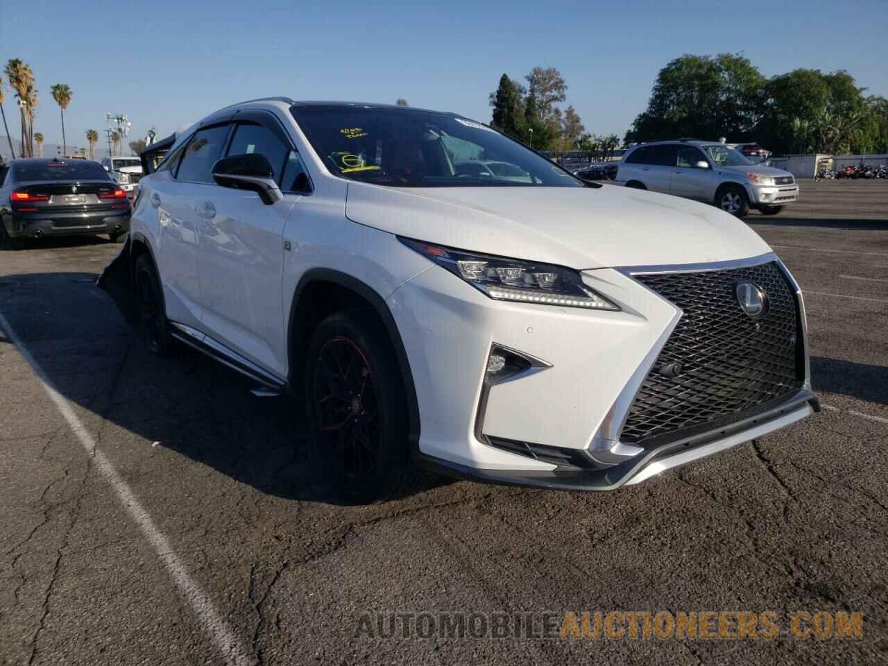 2T2BZMCAXHC129189 LEXUS RX350 2017