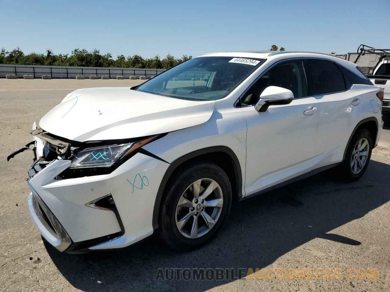 2T2BZMCAXJC140327 LEXUS RX350 2018