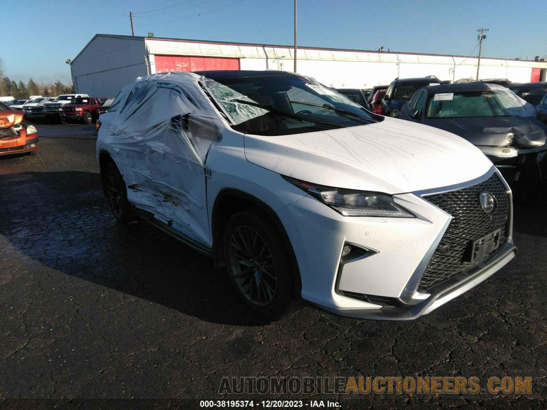 2T2BZMCAXJC144698 LEXUS RX 2018