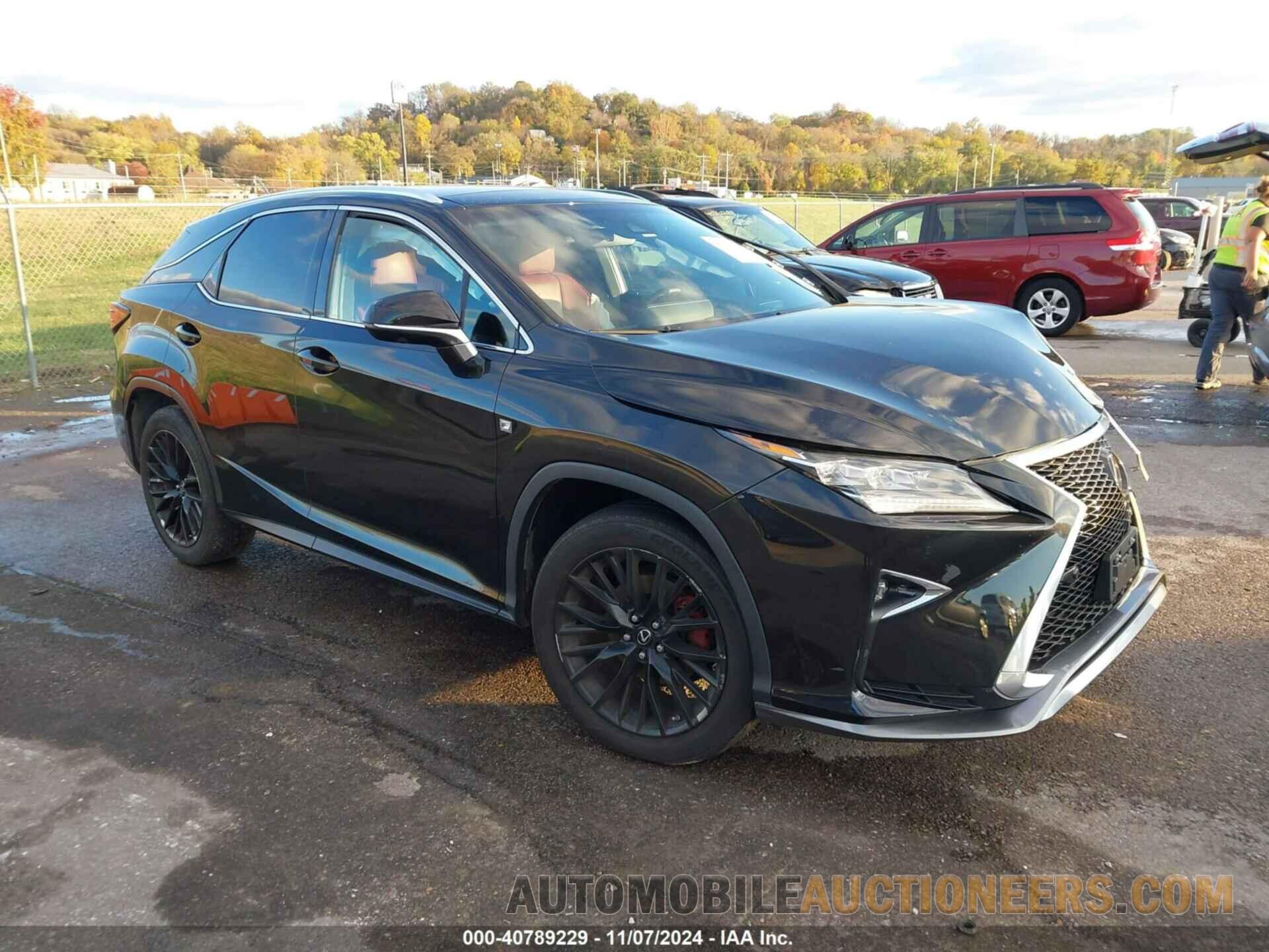 2T2BZMCAXJC166216 LEXUS RX 350 2018