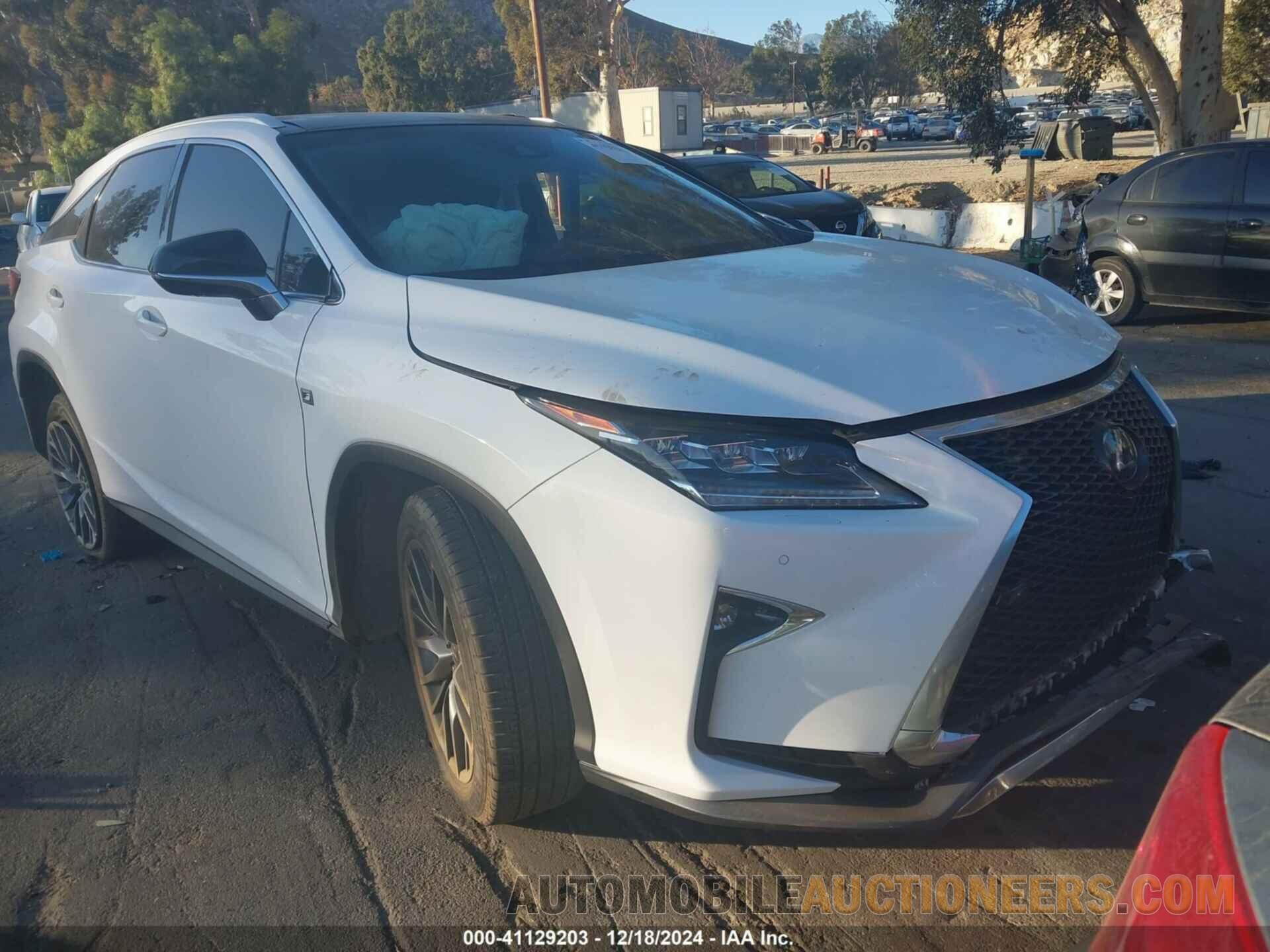 2T2BZMCAXKC169053 LEXUS RX 2019