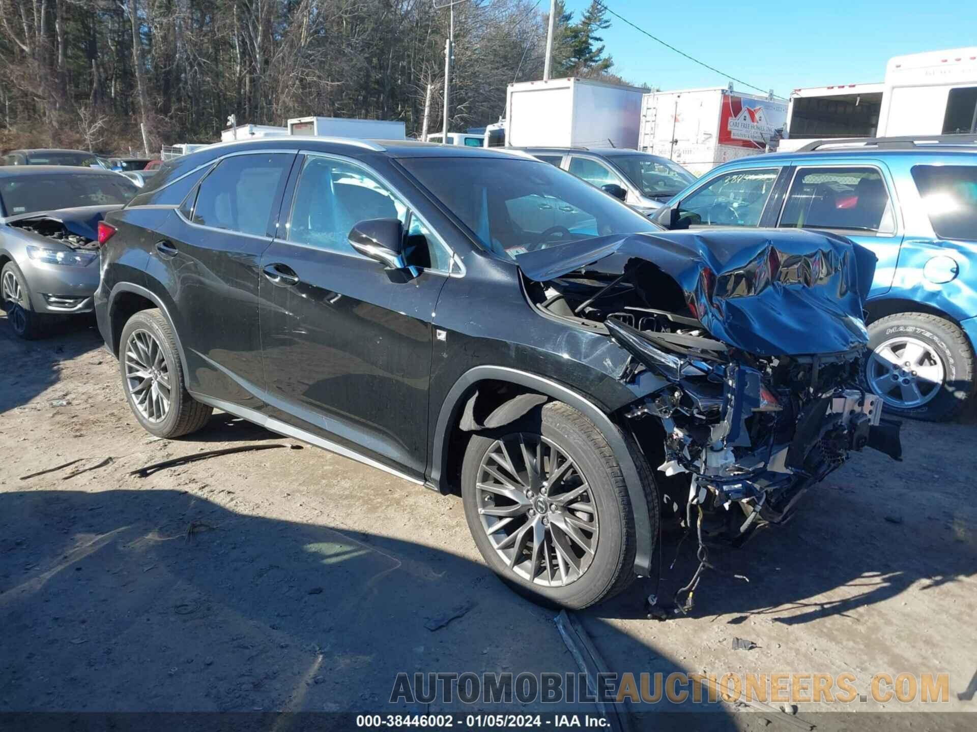 2T2BZMCAXKC169568 LEXUS RX 2019