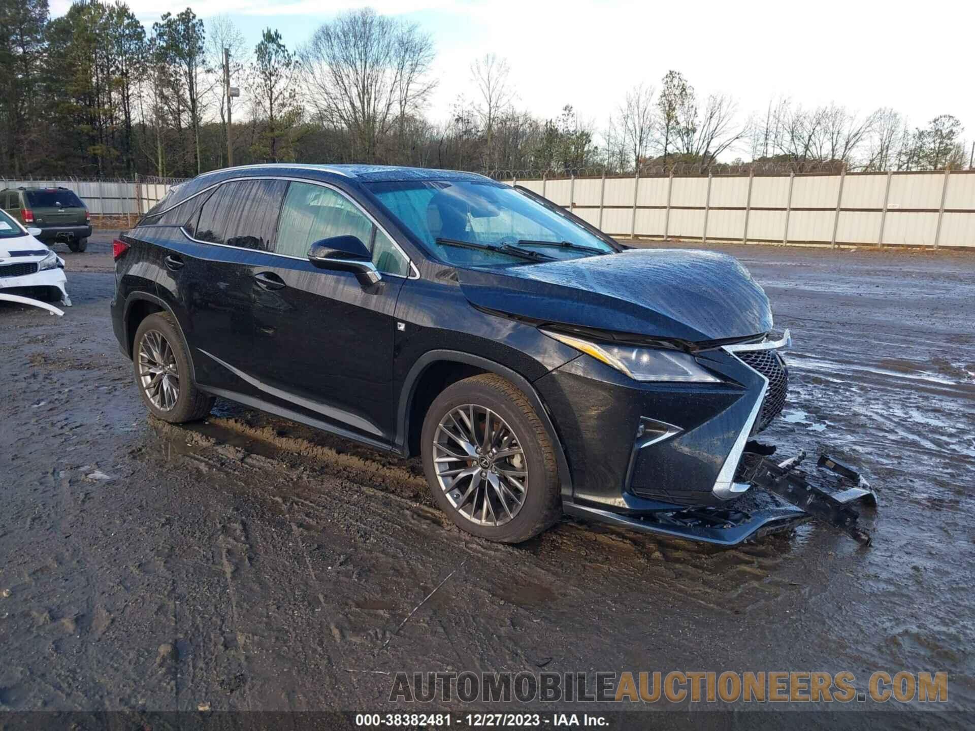 2T2BZMCAXKC175404 LEXUS RX 350 2019