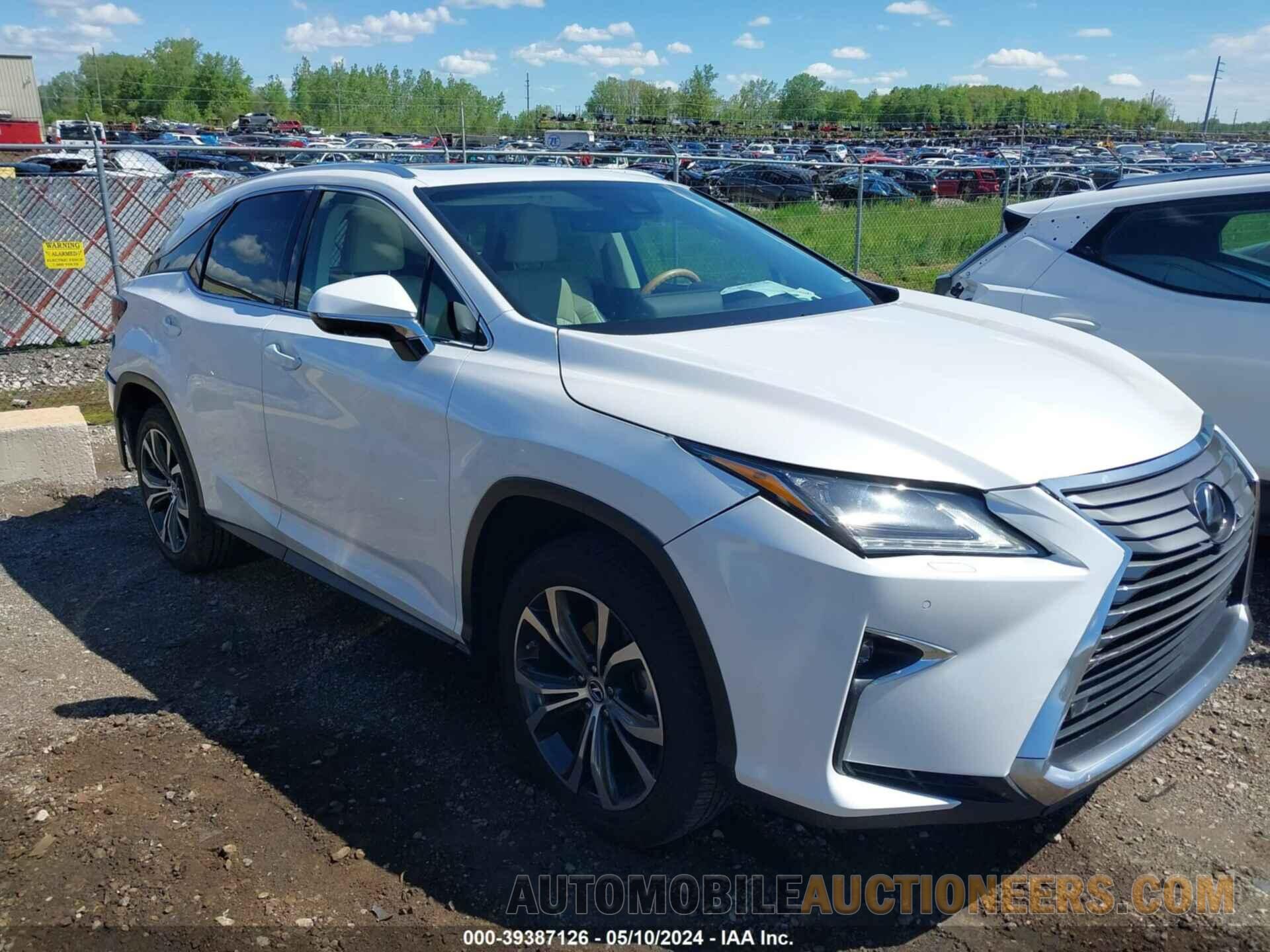 2T2BZMCAXKC191814 LEXUS RX 350 2018