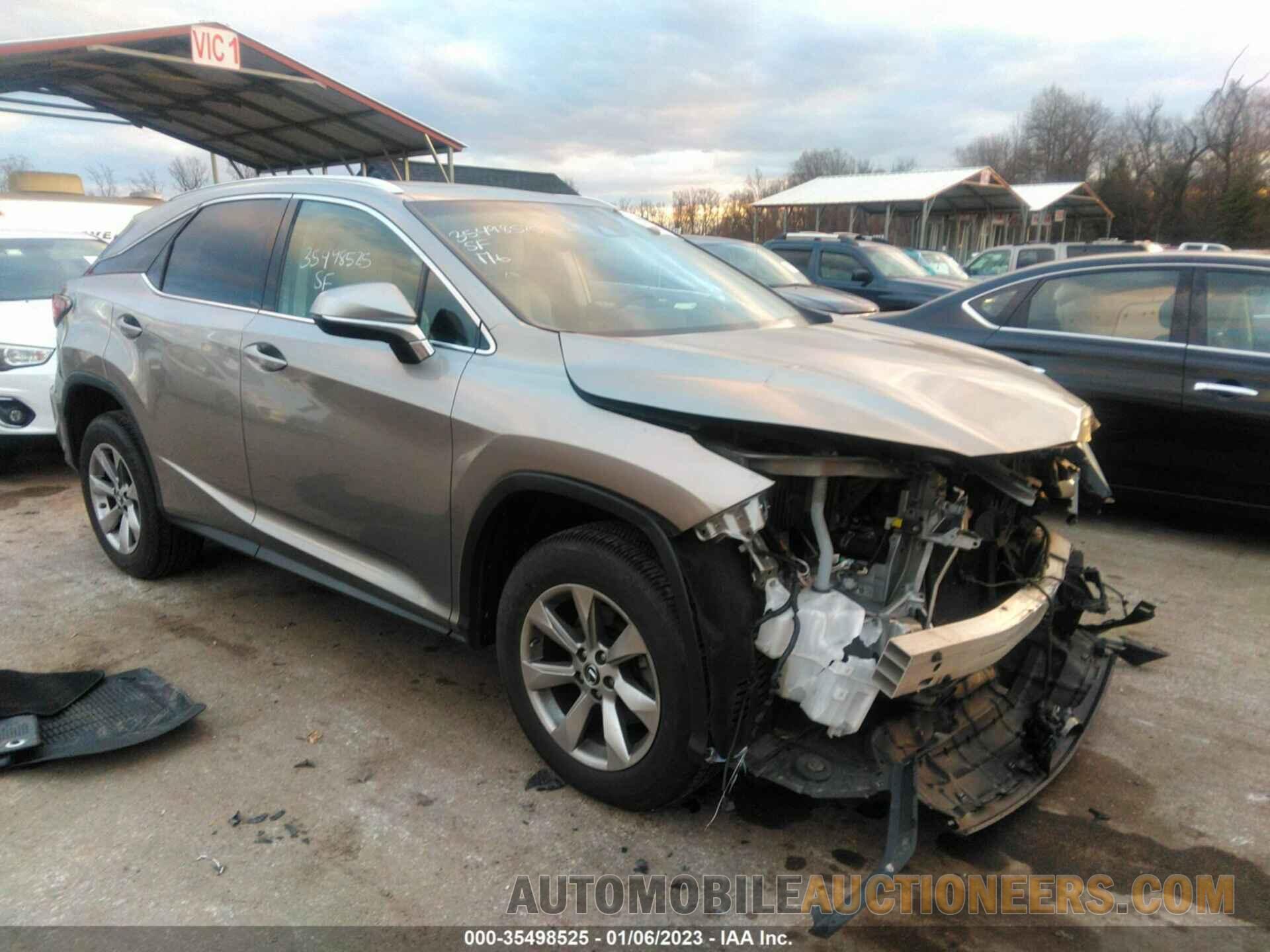 2T2BZMCAXKC211625 LEXUS RX 2019