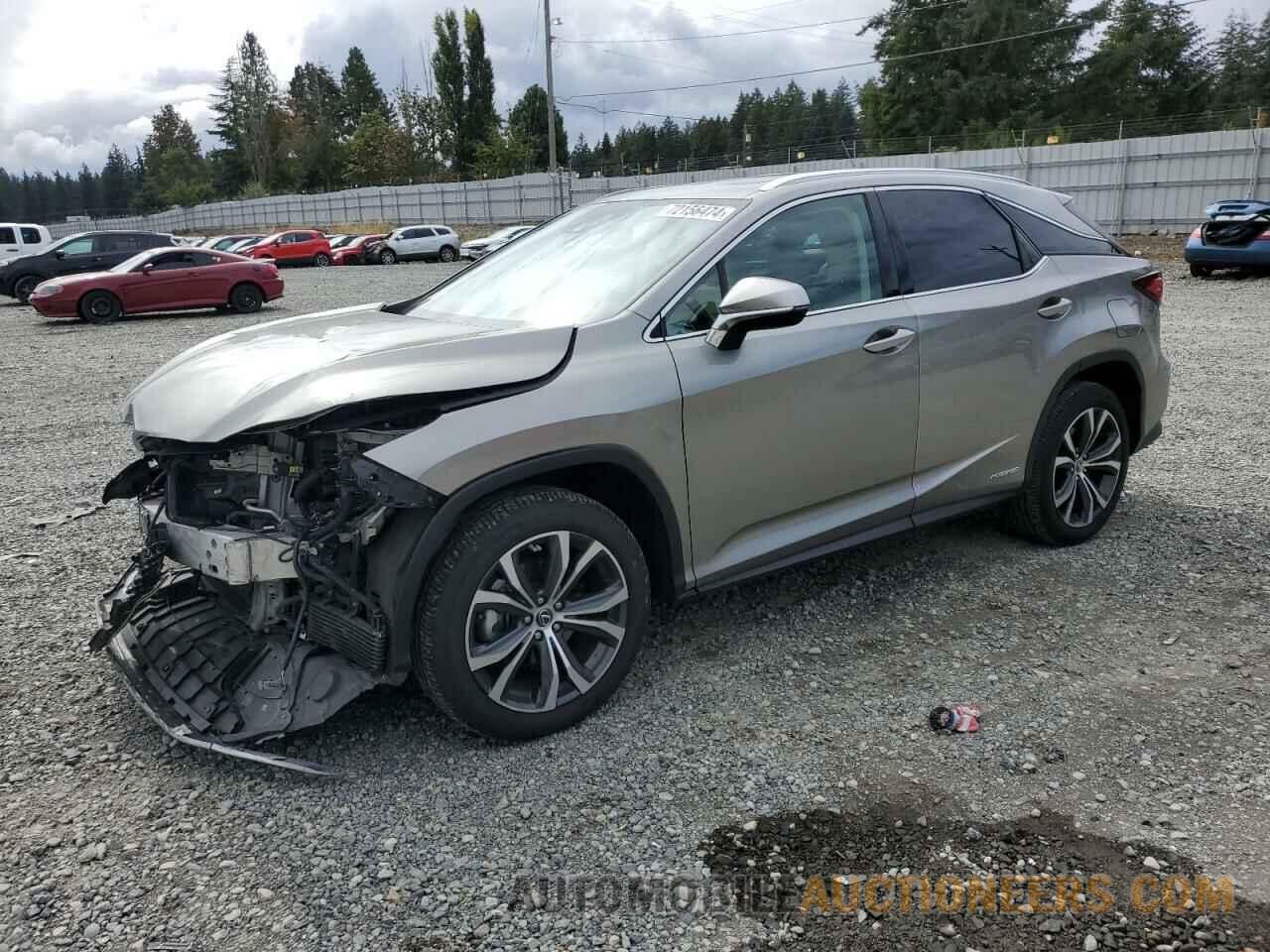 2T2HGMDA2NC081228 LEXUS RX450 2022