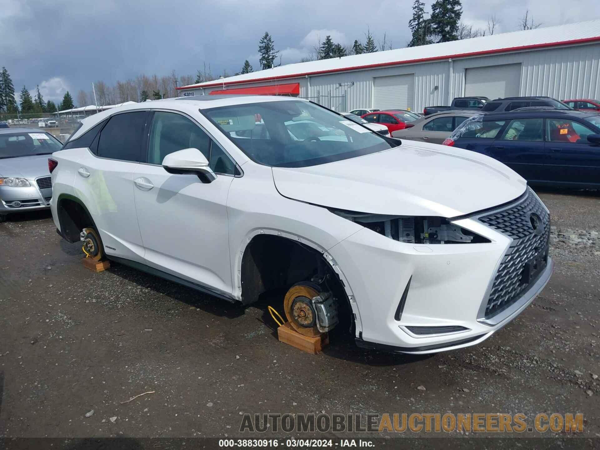 2T2HGMDA4NC086608 LEXUS RX 450H 2022