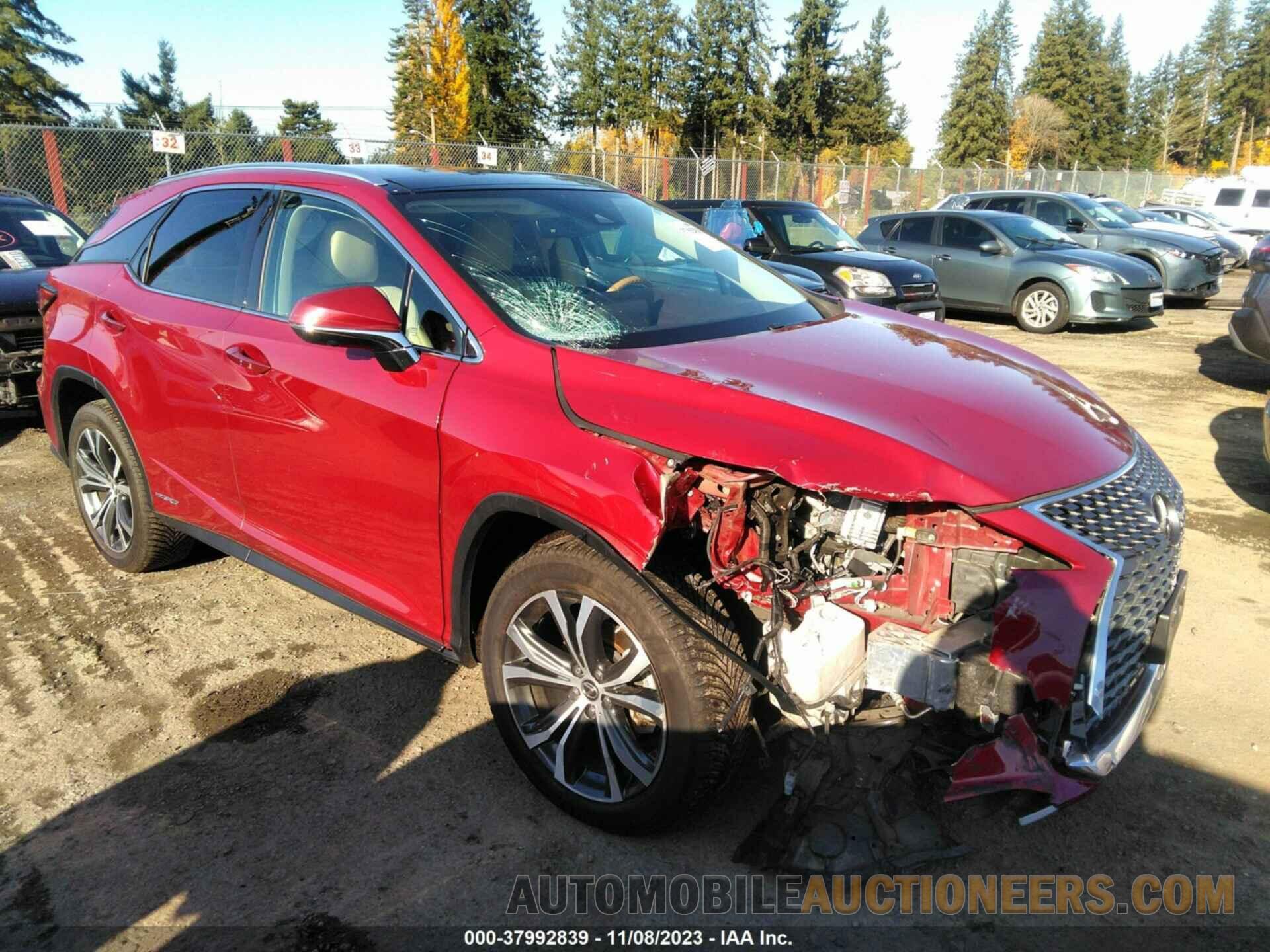 2T2HGMDA7LC046116 LEXUS RX 2020