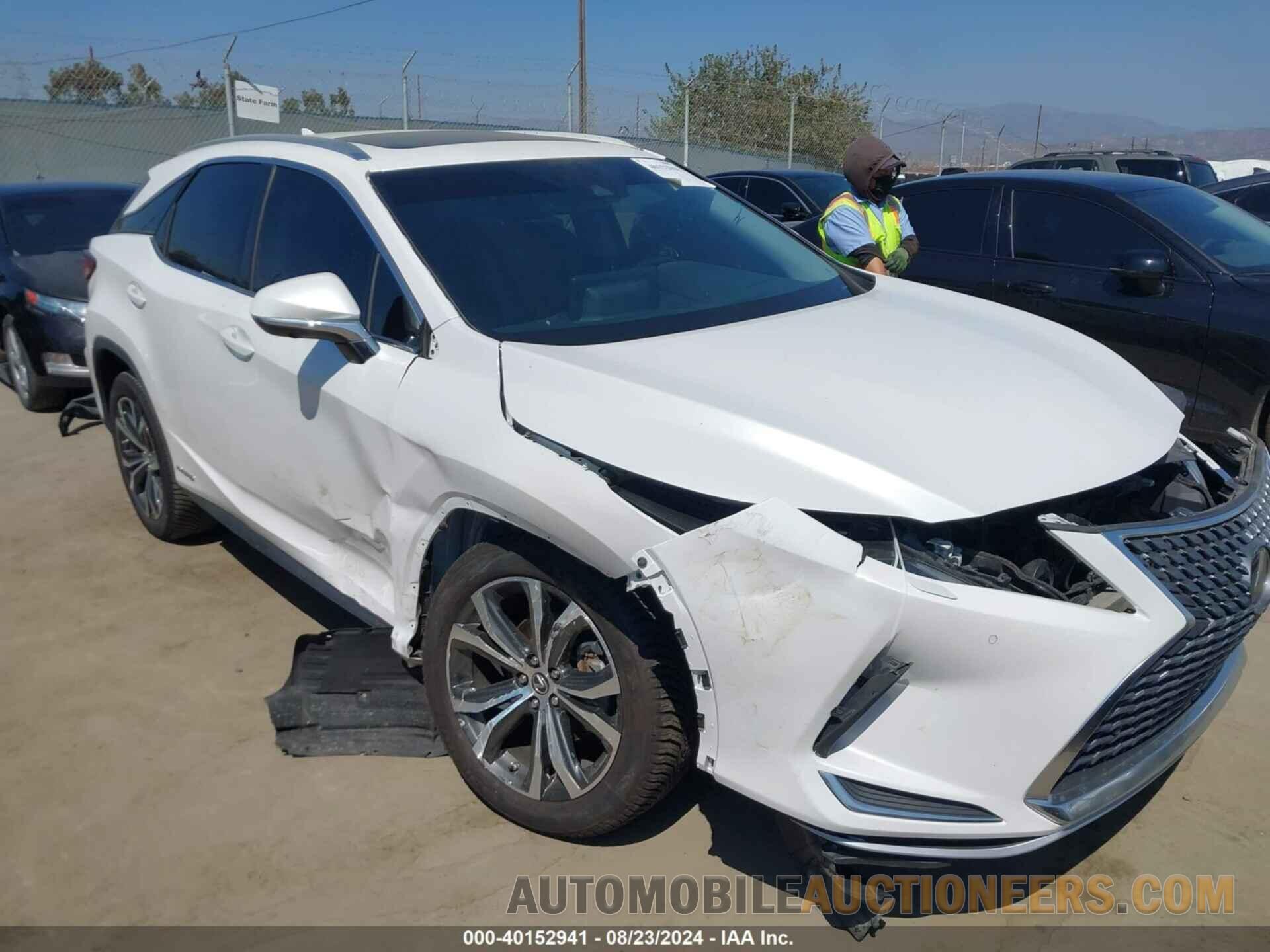 2T2HGMDA7NC088644 LEXUS RX 450H 2022