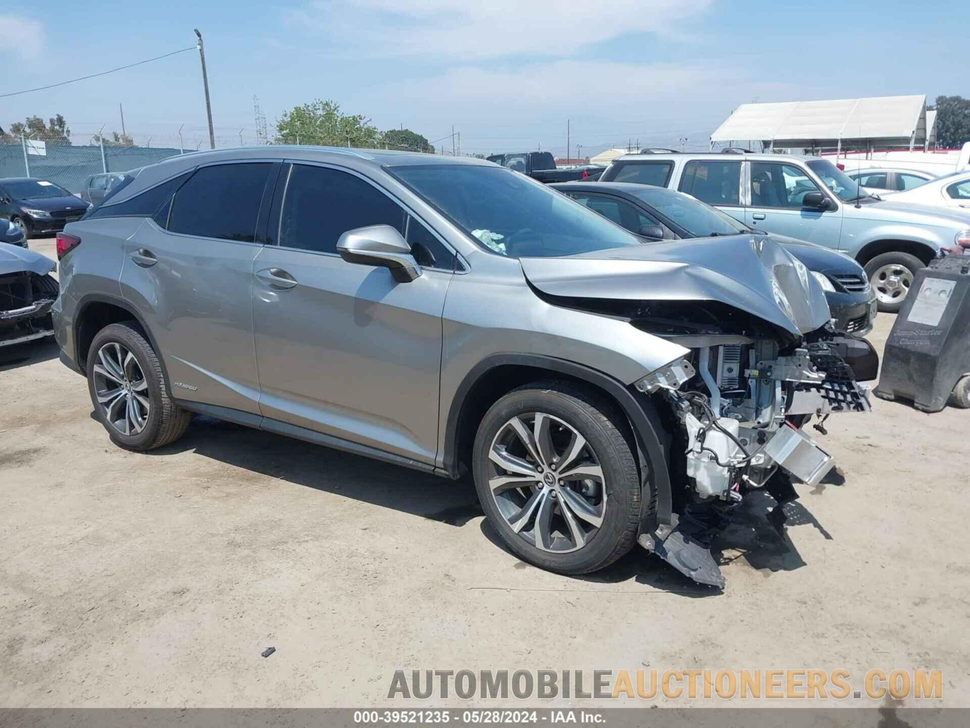 2T2HGMDA7NC090796 LEXUS RX 450H 2022