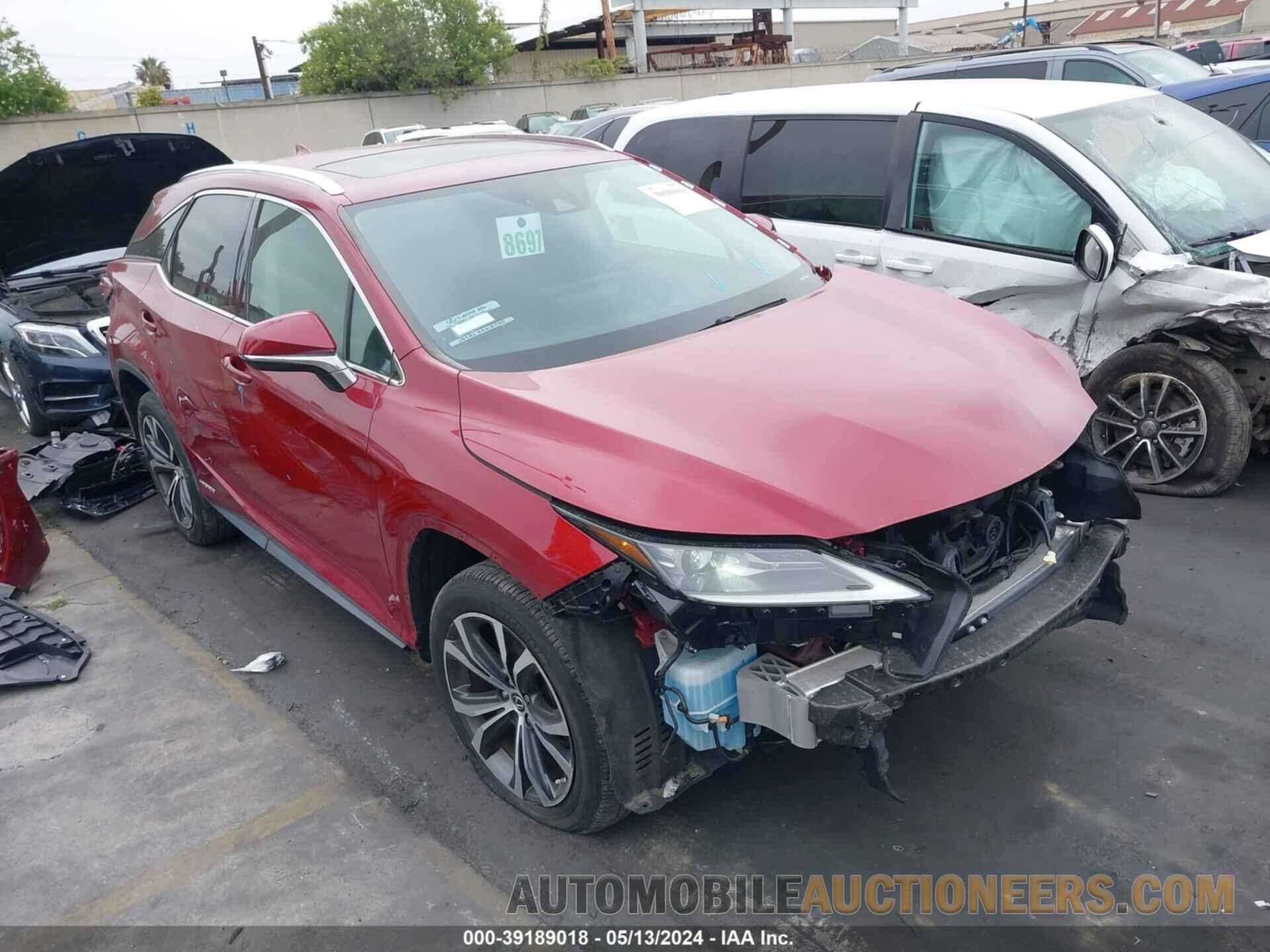 2T2HGMDA8LC050062 LEXUS RX 450H 2020