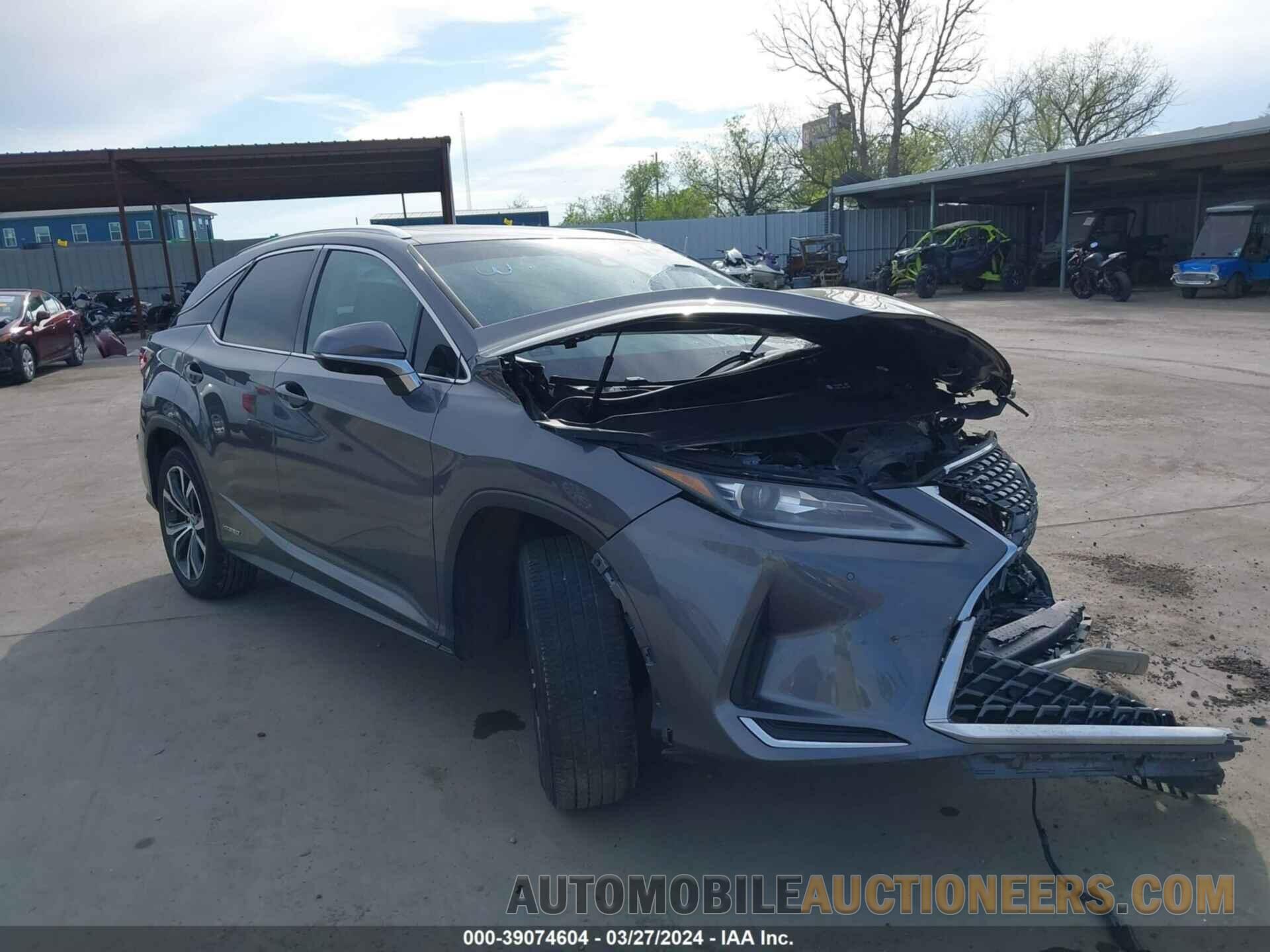 2T2HGMDA9NC073742 LEXUS RX 450H 2022