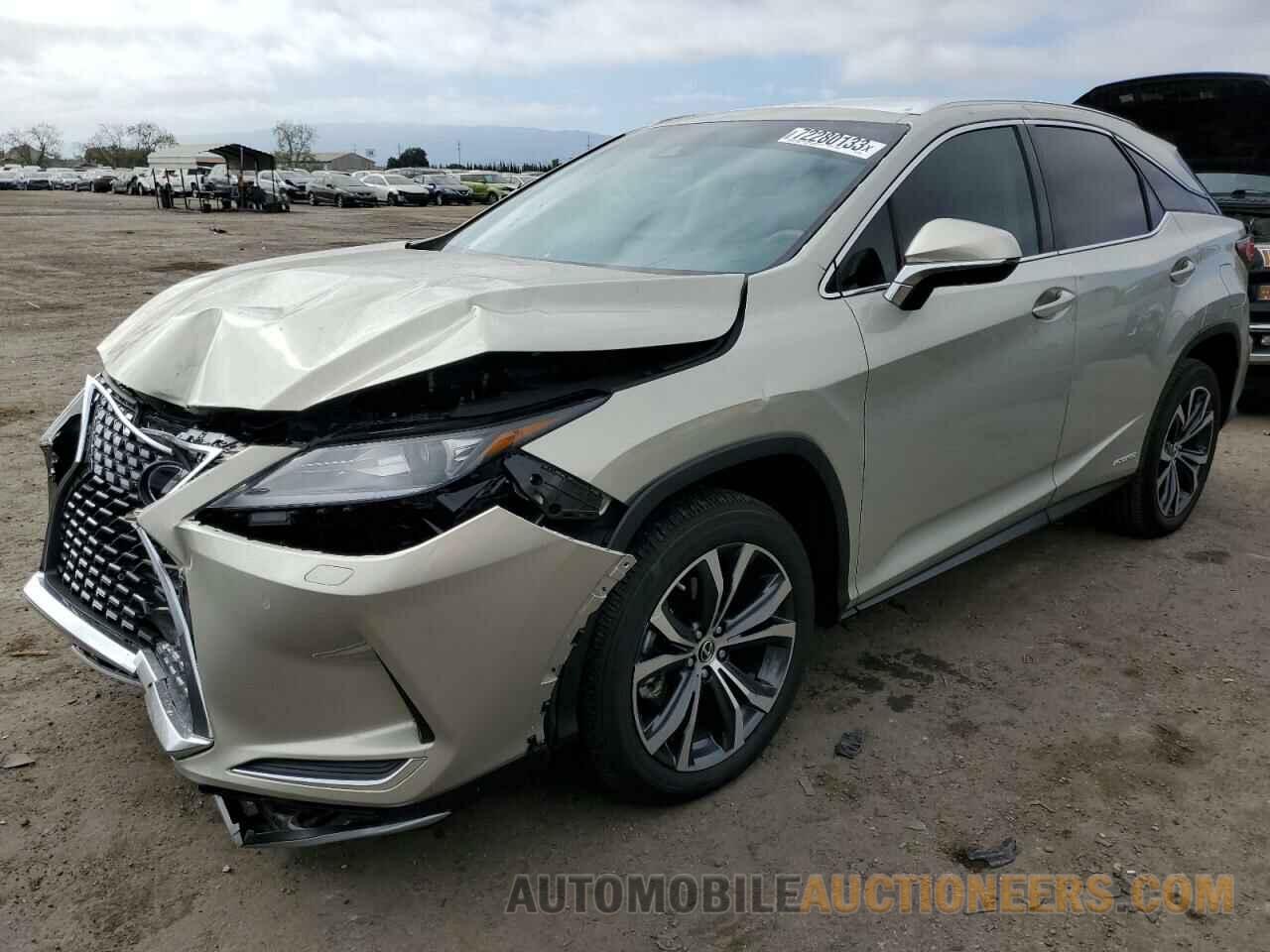 2T2HGMDAXMC069066 LEXUS RX450 2021