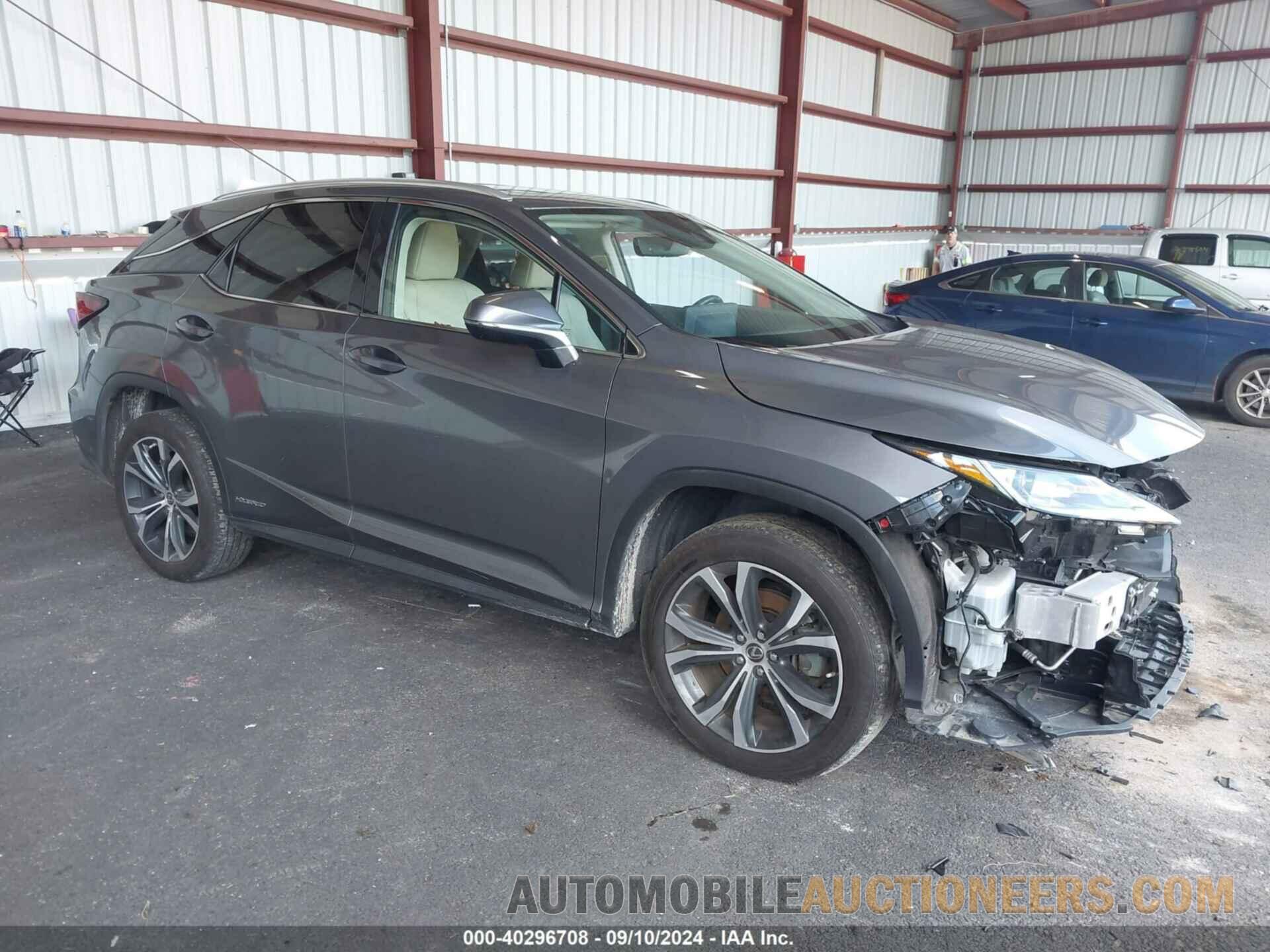 2T2HGMDAXNC075662 LEXUS RX 450H 2022