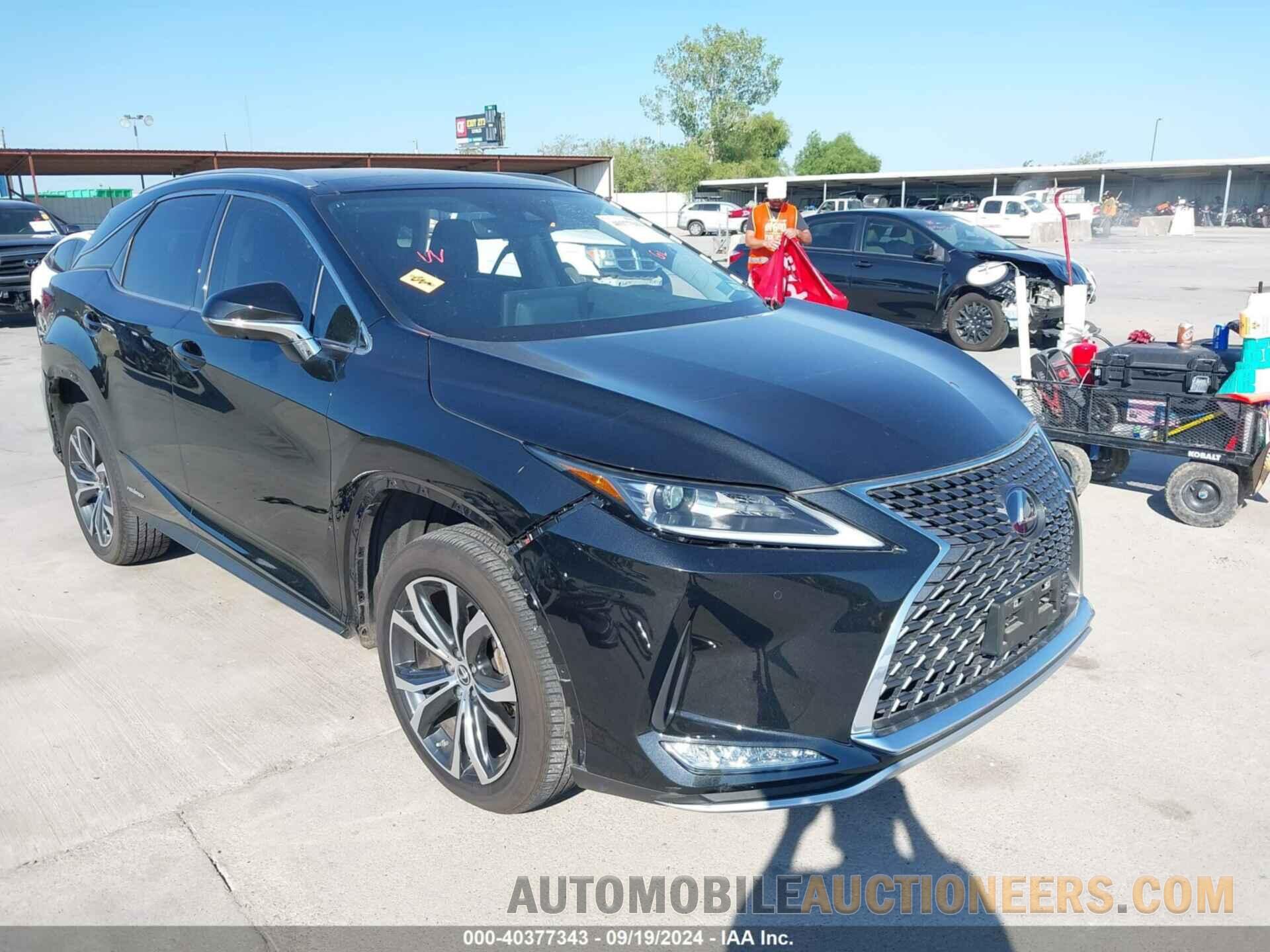 2T2HGMDAXNC092302 LEXUS RX 450H 2022