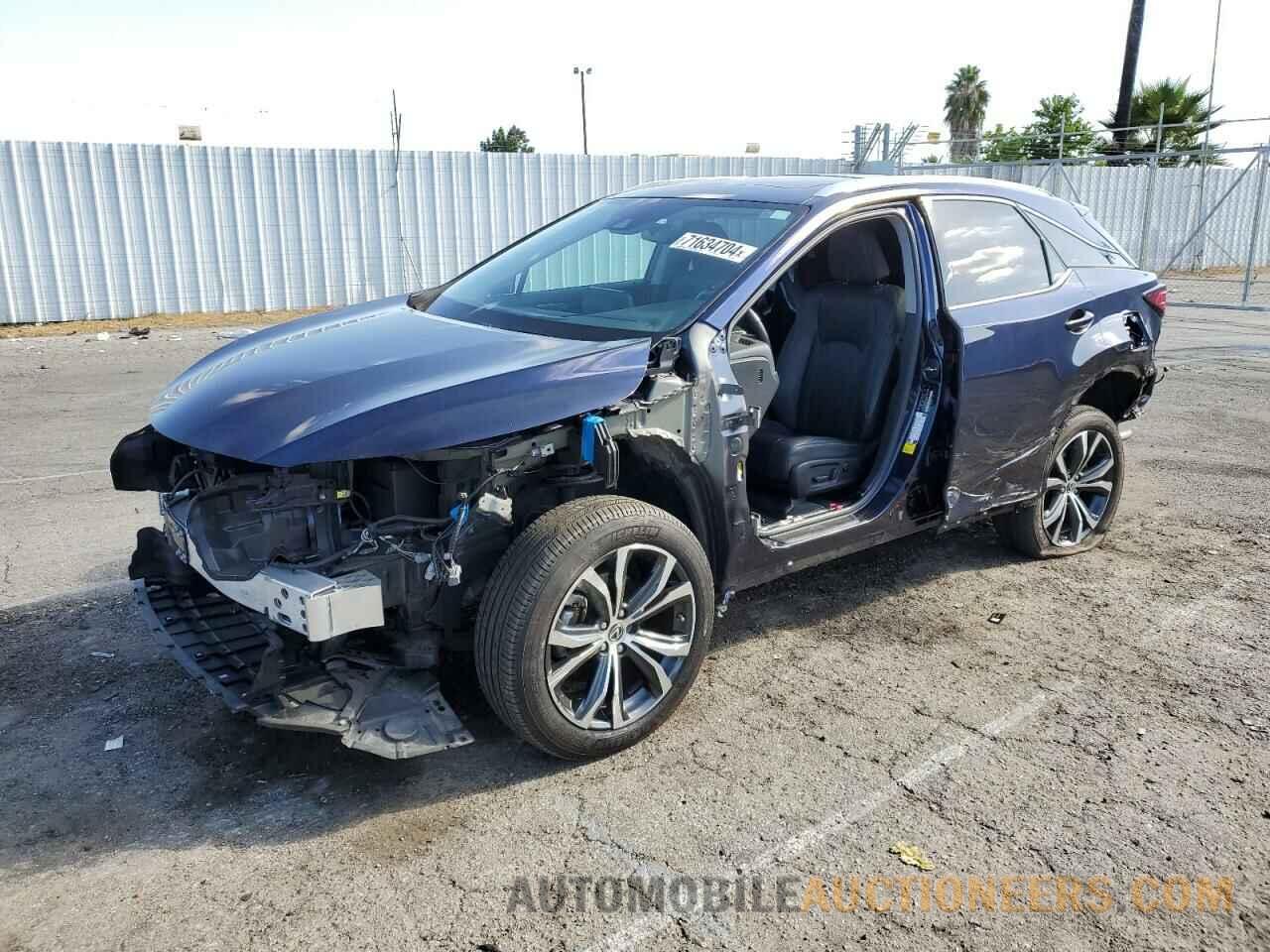 2T2HZMAA4NC246002 LEXUS RX350 2022