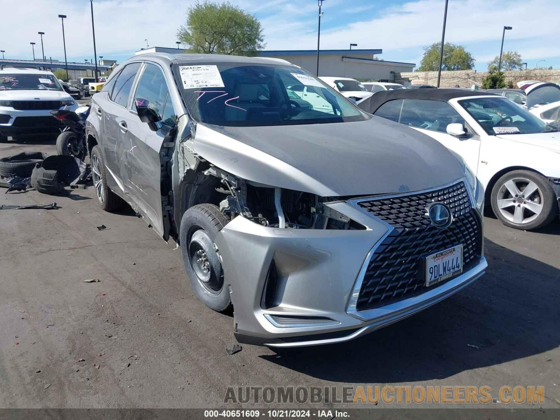 2T2HZMAA7NC259889 LEXUS RX 350 2022