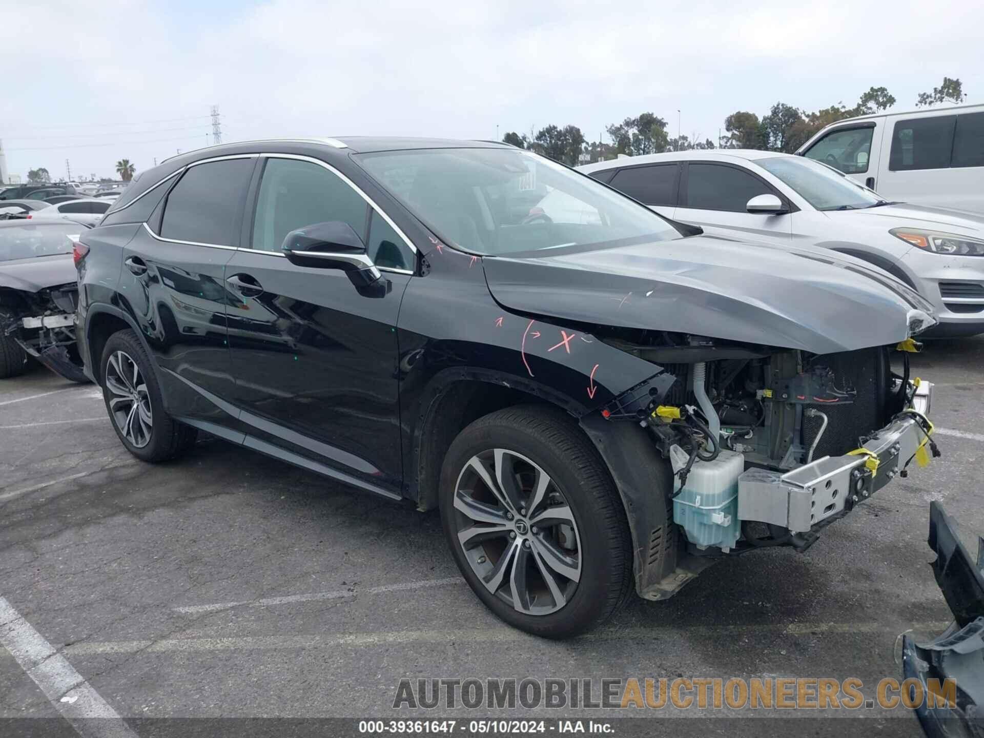 2T2HZMAA8LC156509 LEXUS RX 350 2020