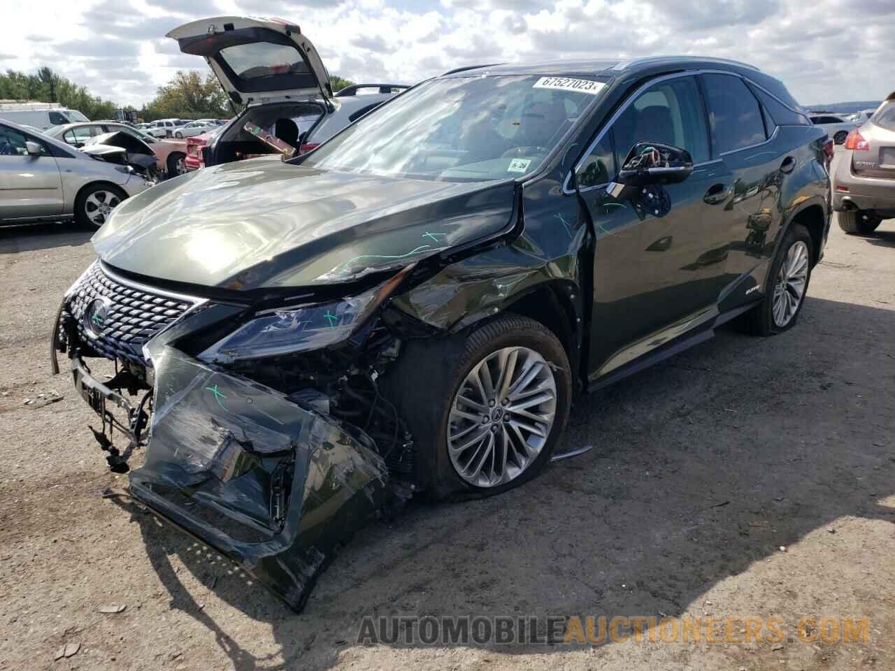 2T2JGMDA1MC060970 LEXUS RX450 2021