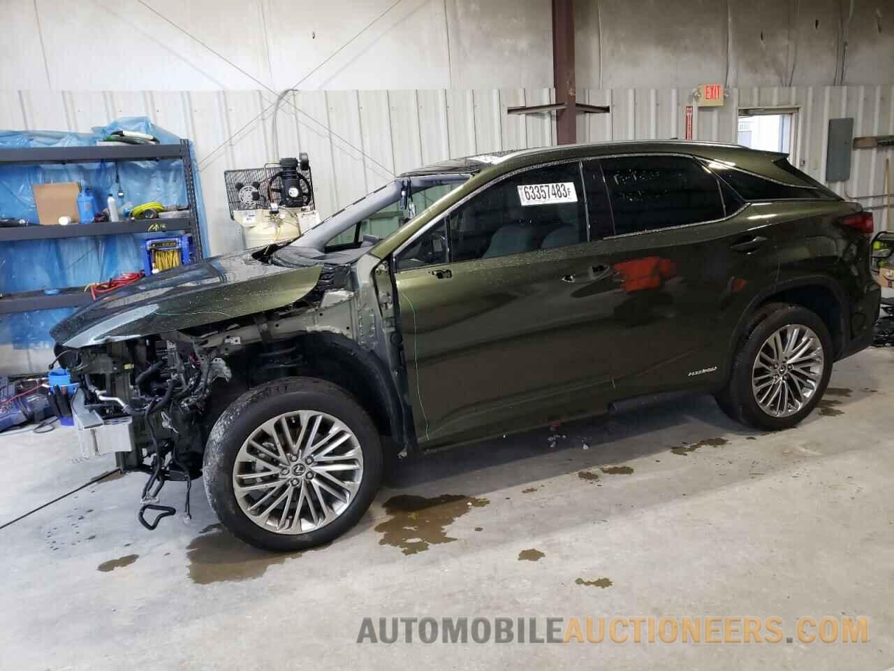 2T2JGMDA4NC080938 LEXUS RX450 2022