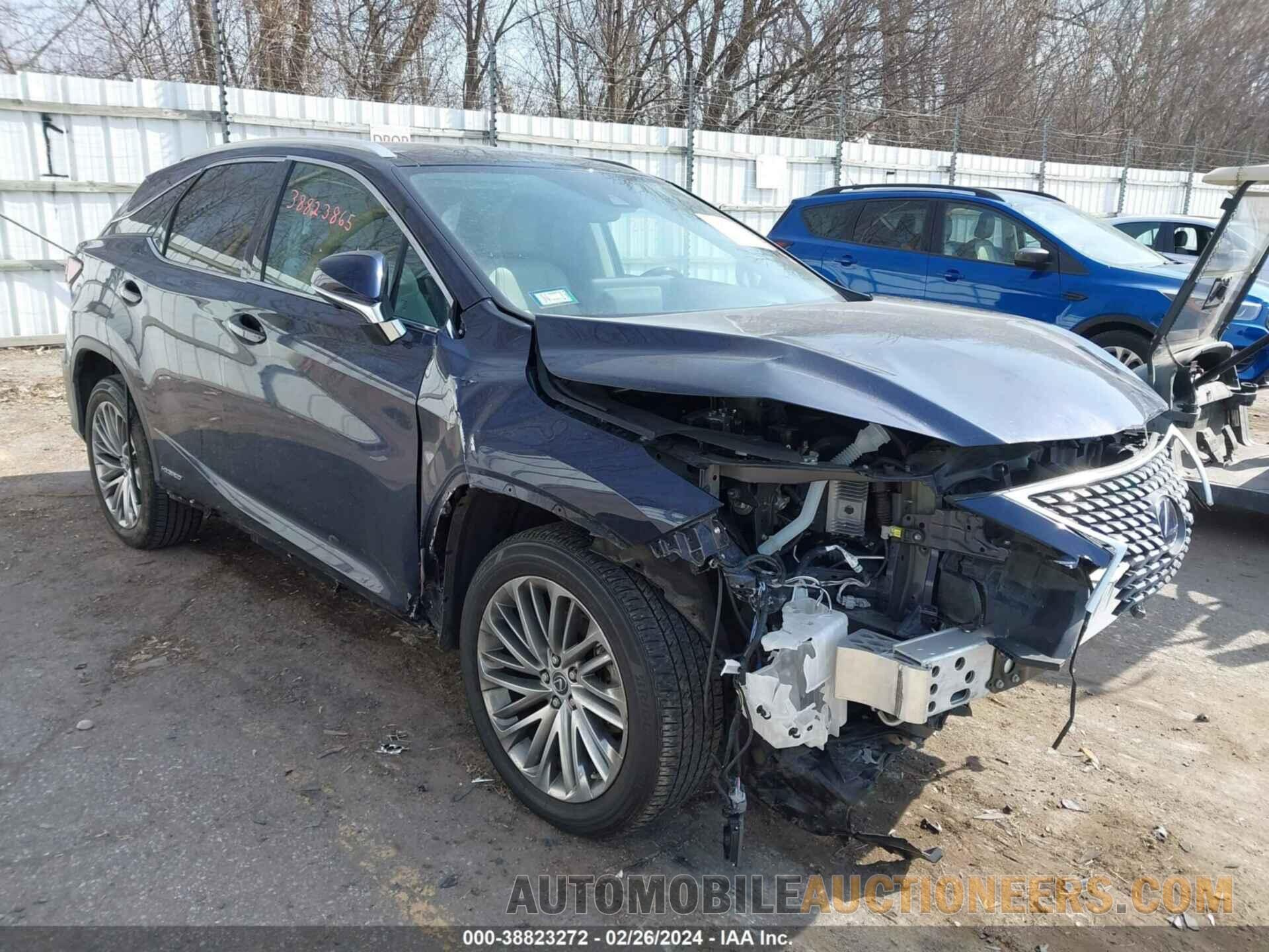 2T2JGMDA7NC083445 LEXUS RX 450H 2022