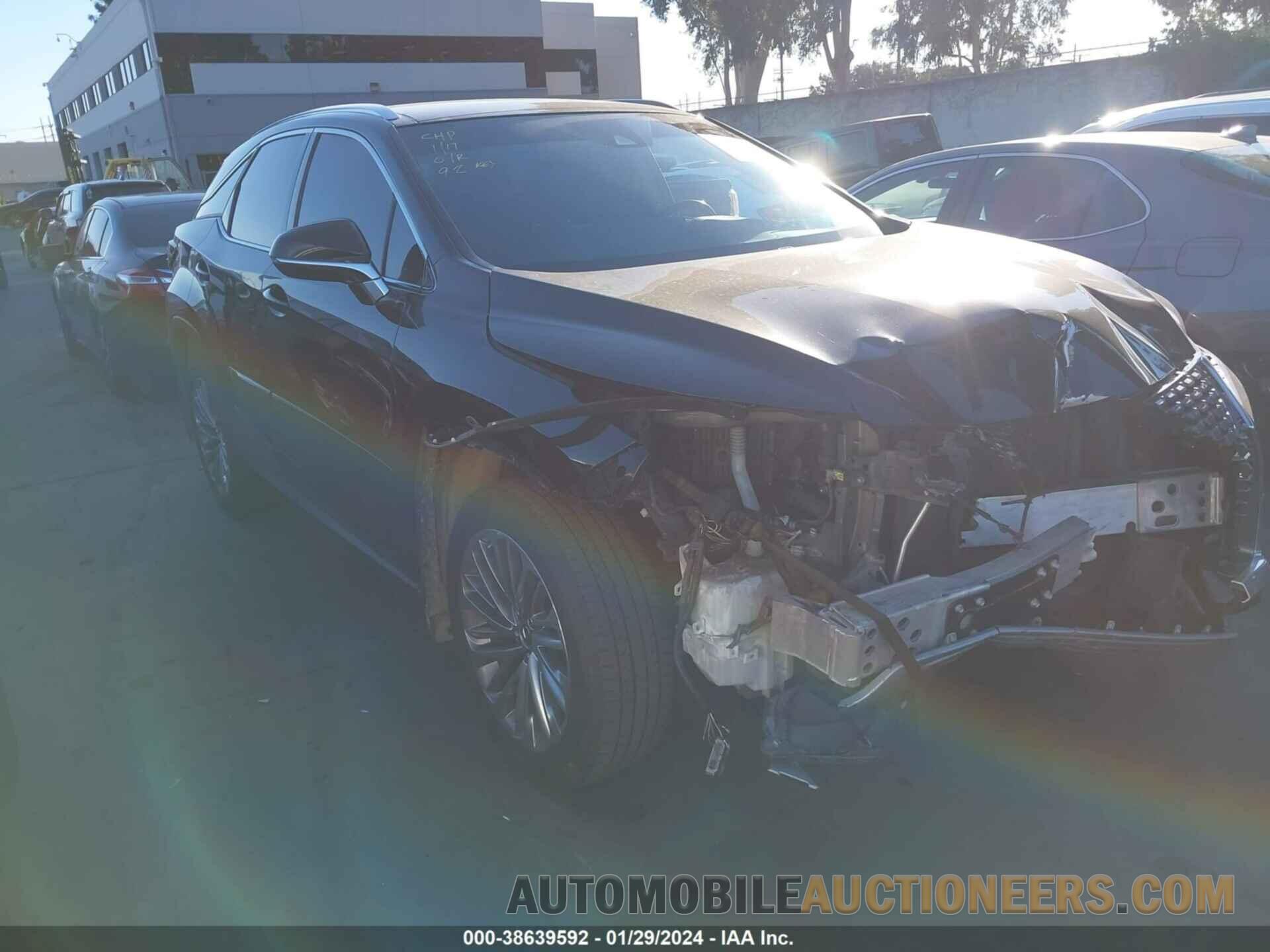 2T2JZMAA3LC163577 LEXUS RX 350 2020