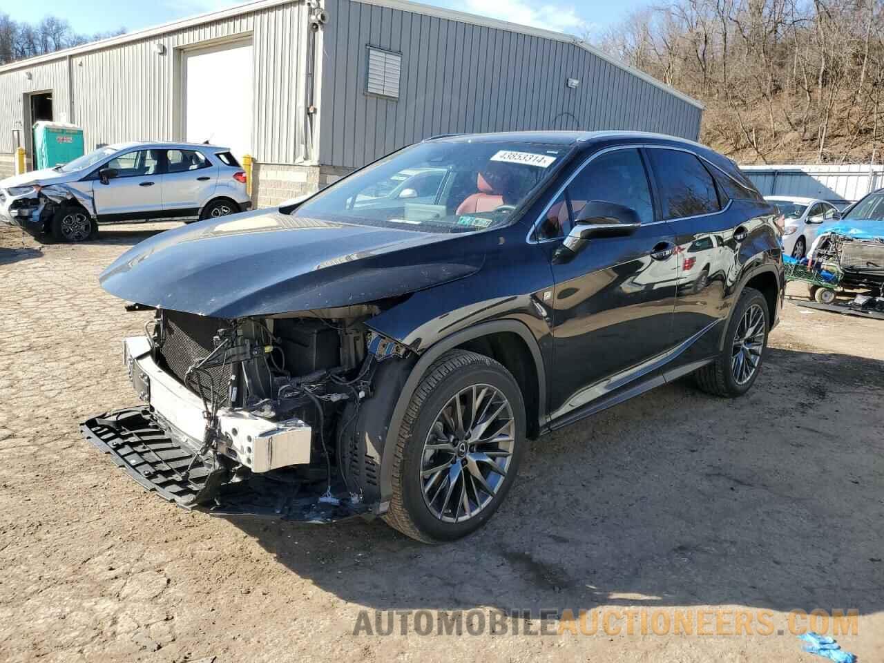 2T2SZMDAXNC368672 LEXUS RX350 2022