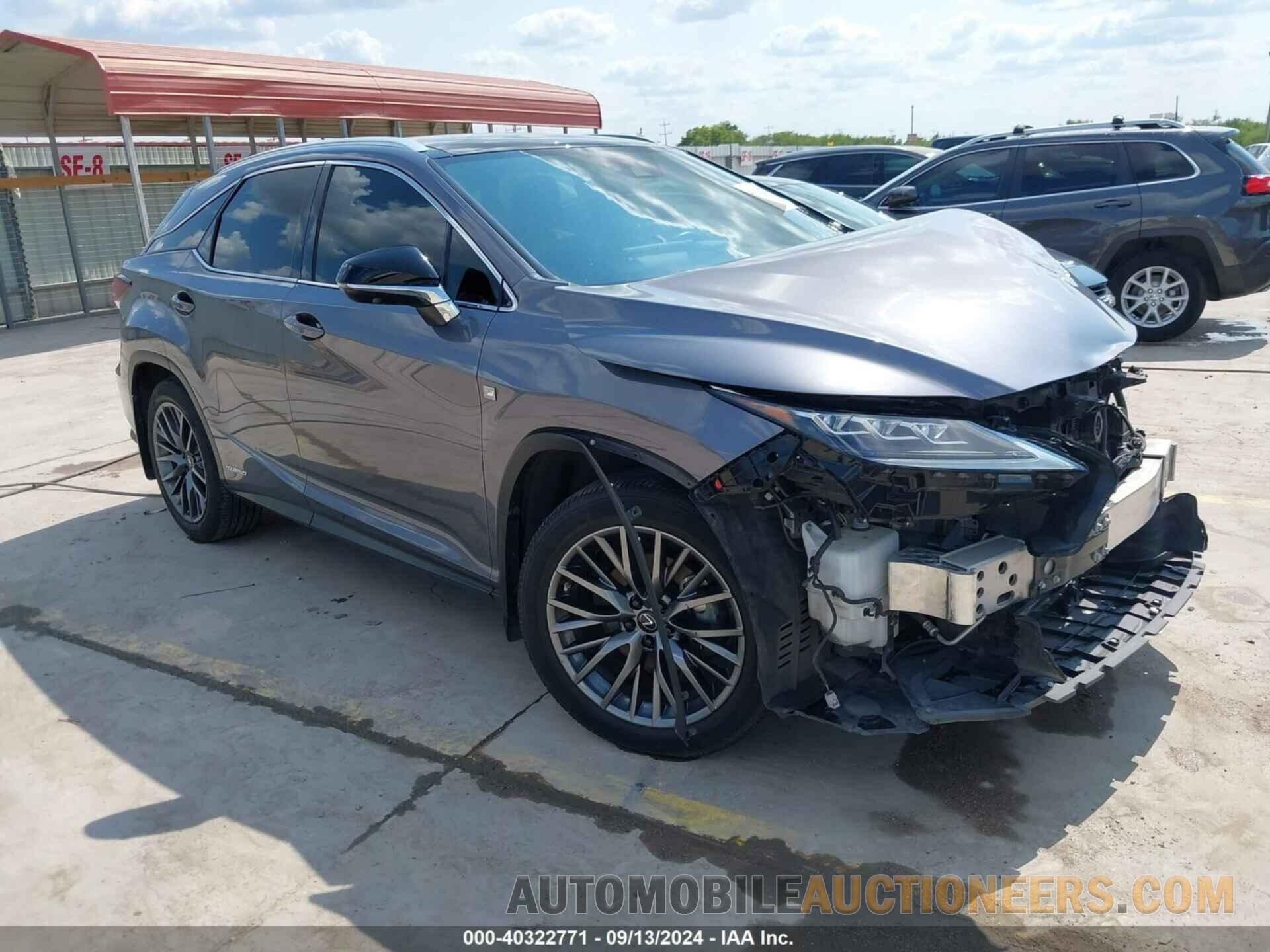 2T2YGMDA0NC082779 LEXUS RX 450H 2022