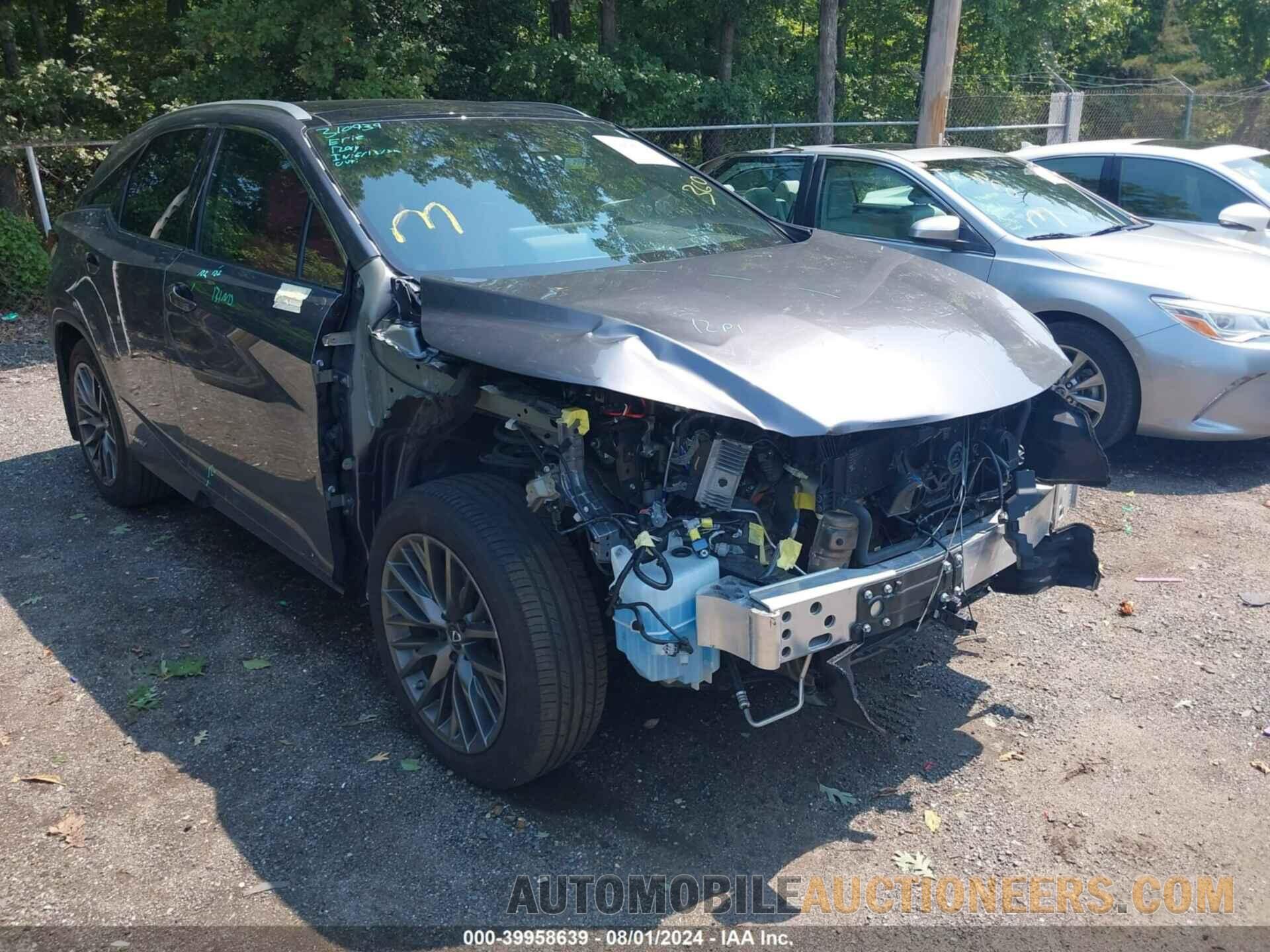 2T2YGMDA0NC093264 LEXUS RX 450H 2022