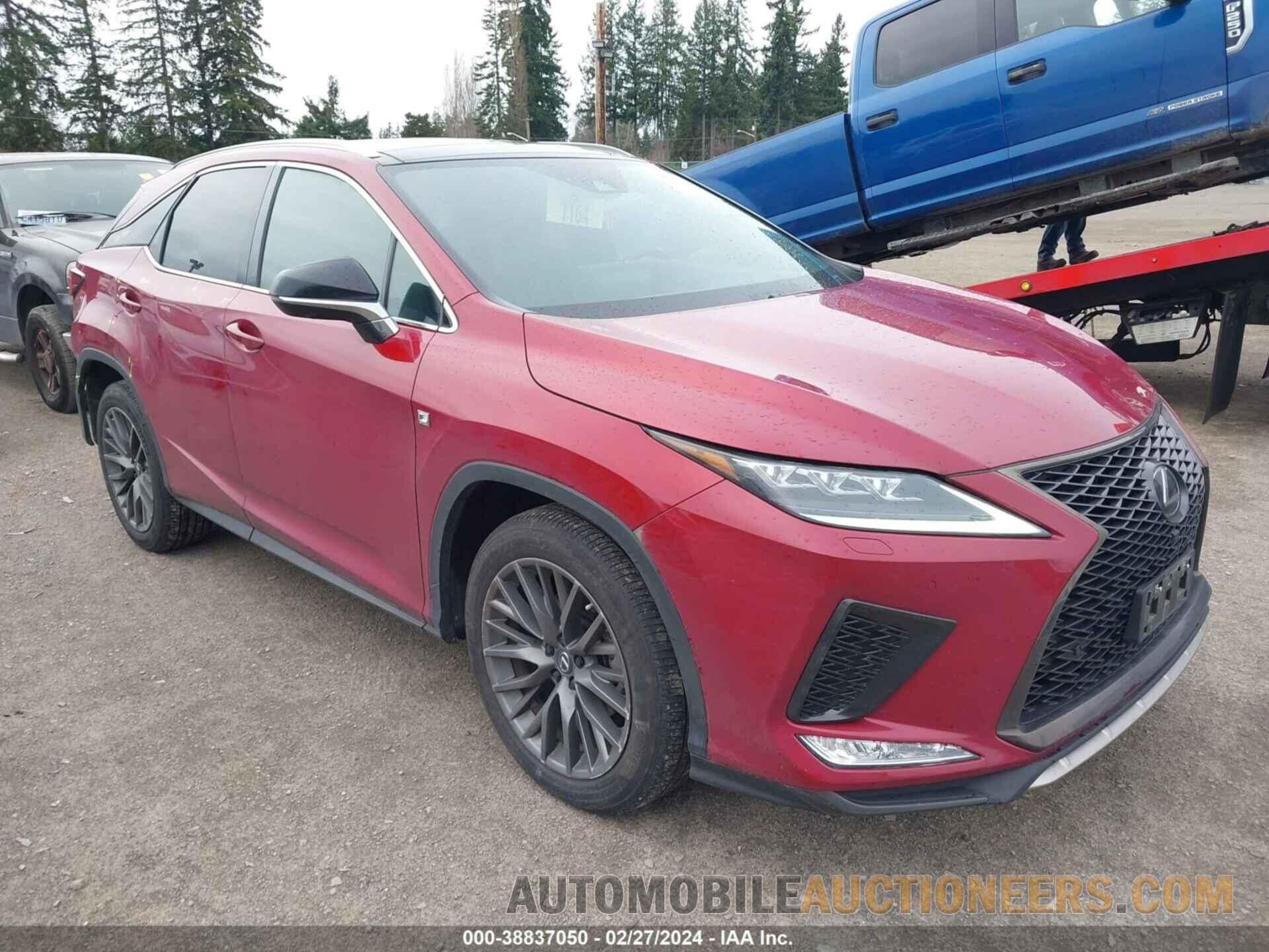 2T2YZMDA0NC336498 LEXUS RX 350 2022