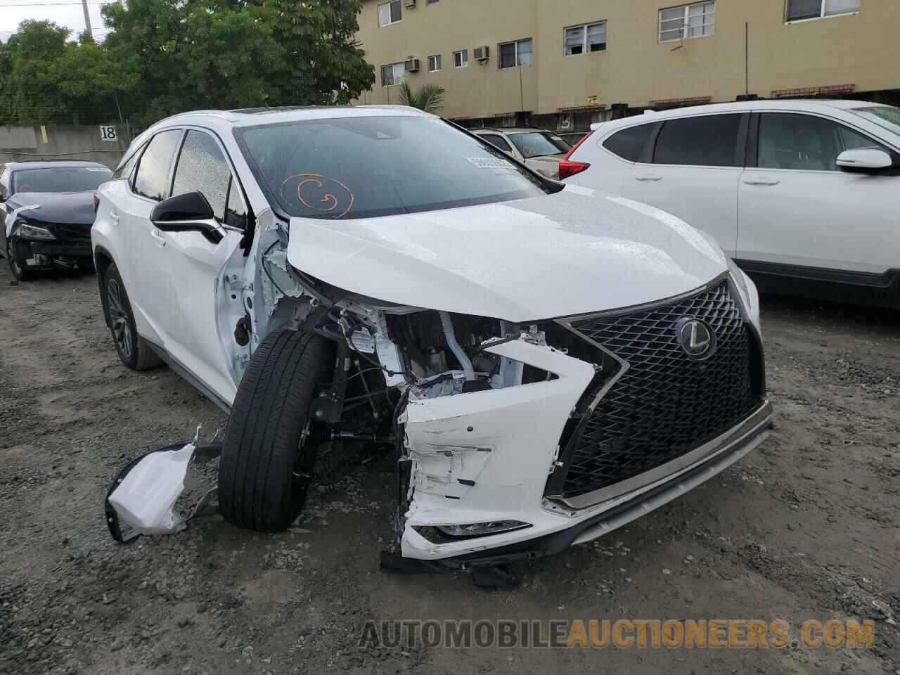 2T2YZMDA3NC337354 LEXUS RX350 2022