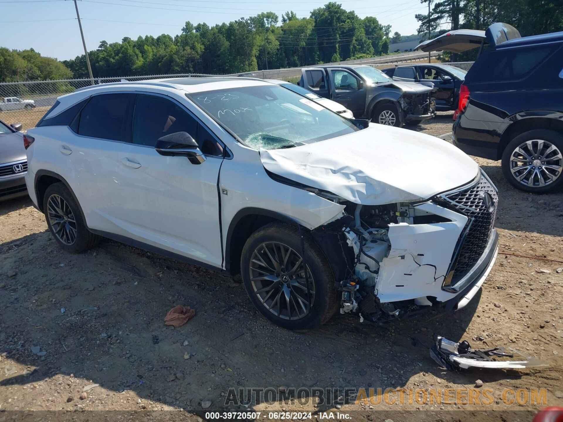 2T2YZMDA4NC362019 LEXUS RX 350 2022