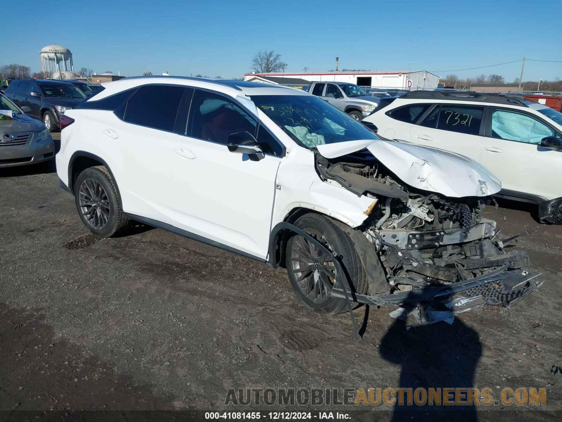 2T2YZMDA5LC219139 LEXUS RX 350 2020