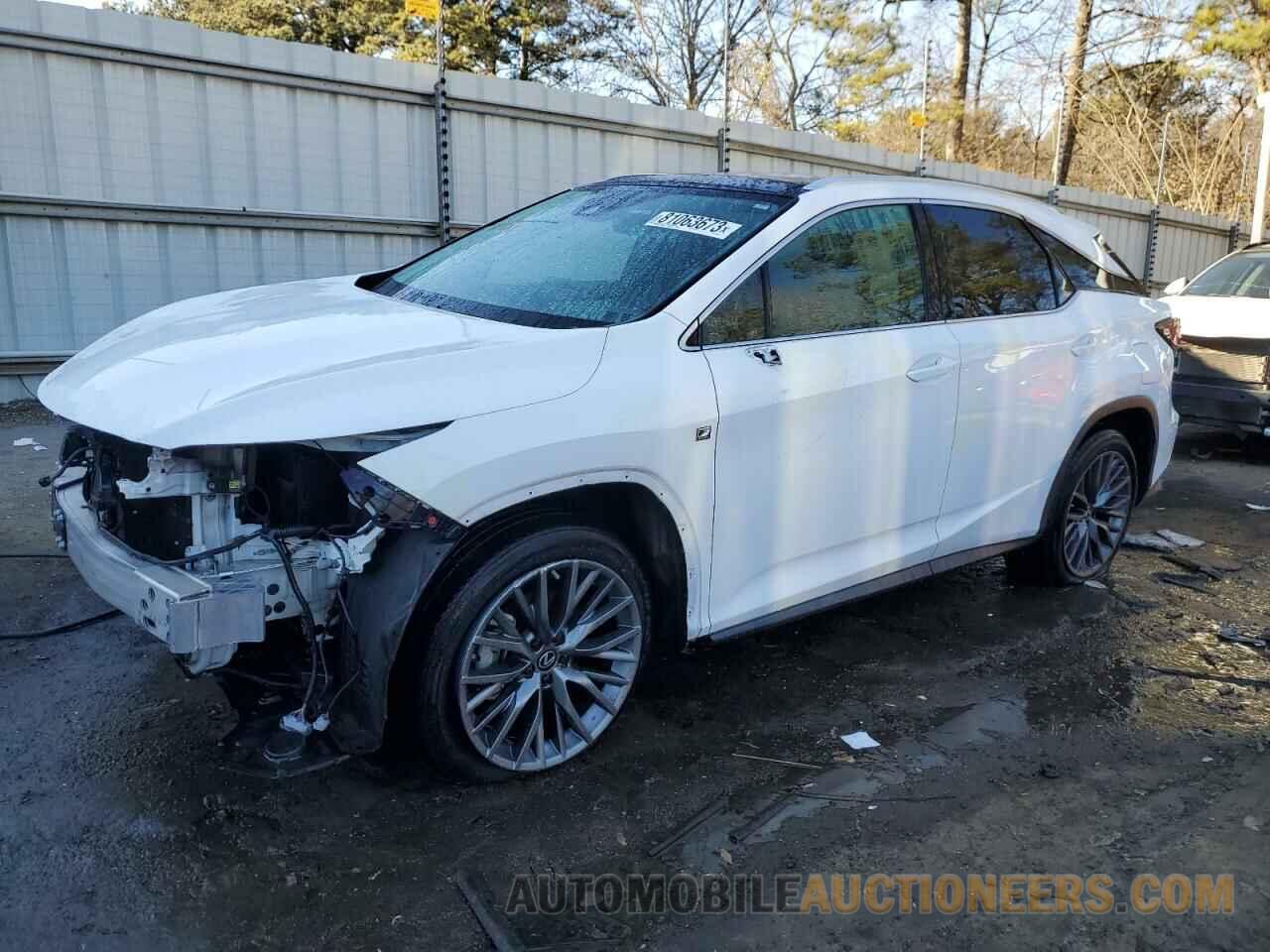 2T2YZMDA9LC227325 LEXUS RX350 2020