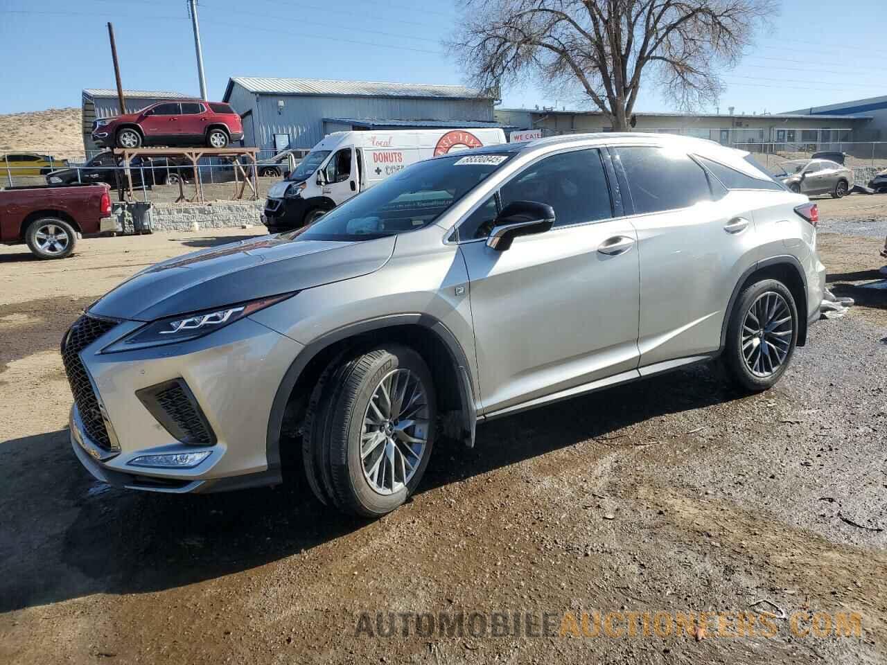 2T2YZMDAXNC346021 LEXUS RX 350 F S 2022