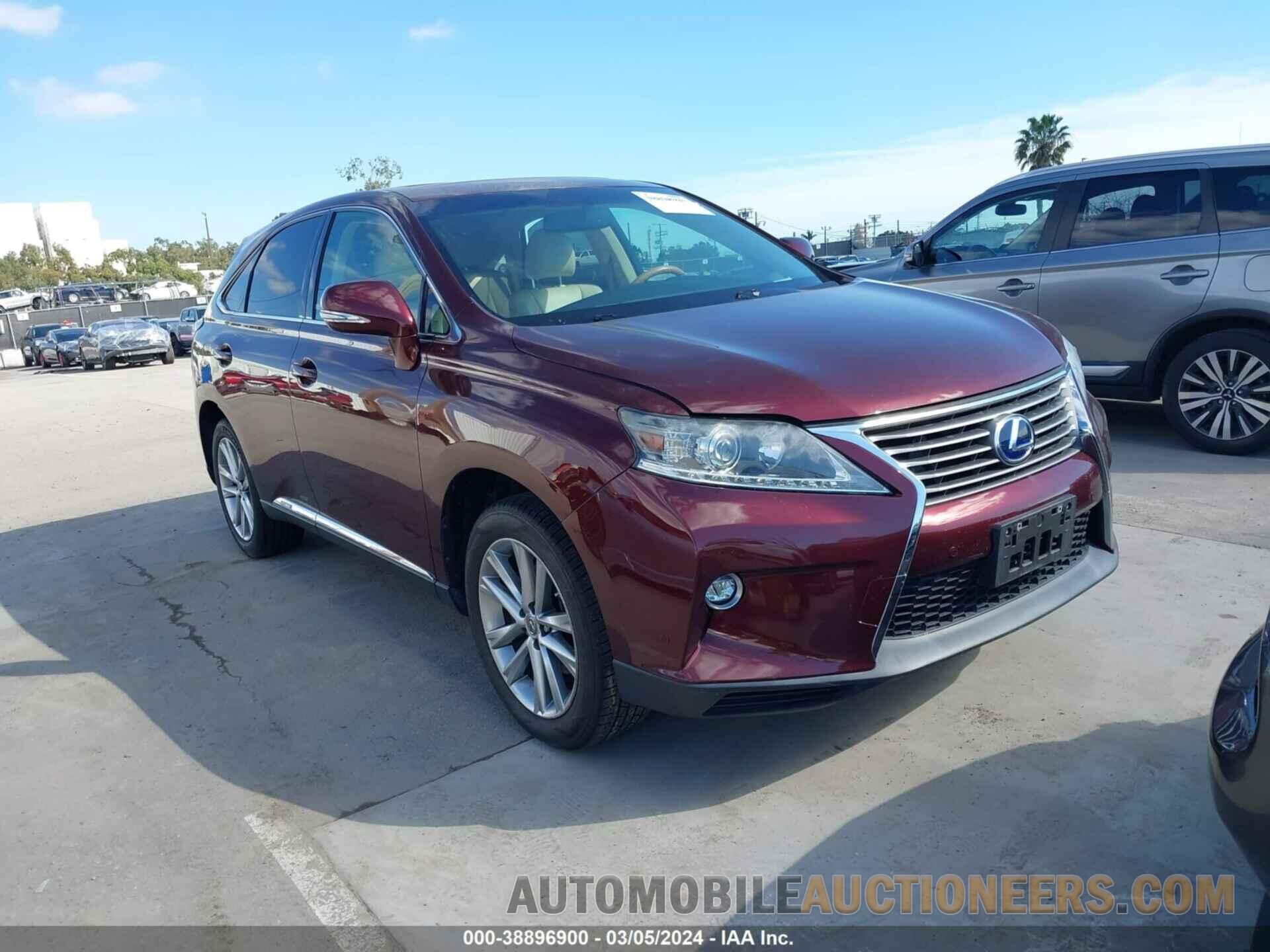 2T2ZB1BA2FC004347 LEXUS RX 450H 2015