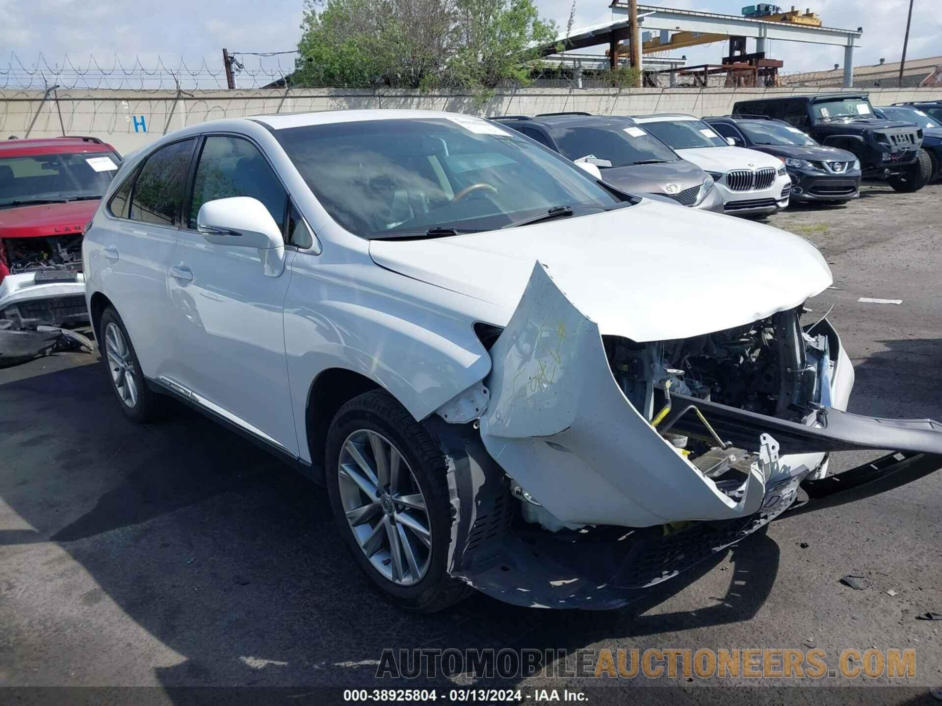 2T2ZB1BA3FC003644 LEXUS RX 450H 2015