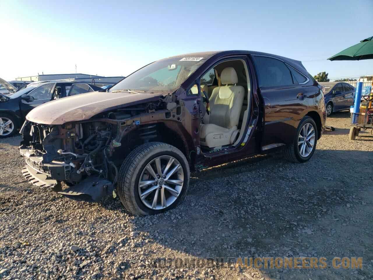 2T2ZB1BA4FC001966 LEXUS RX450 2015