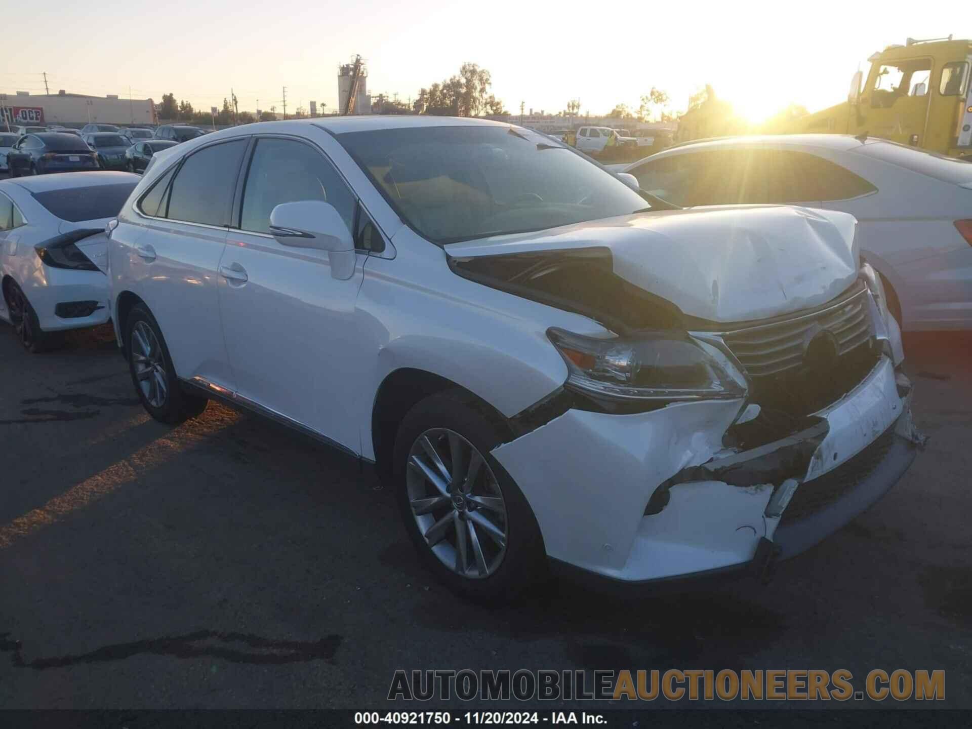 2T2ZB1BA4FC003345 LEXUS RX 450H 2015