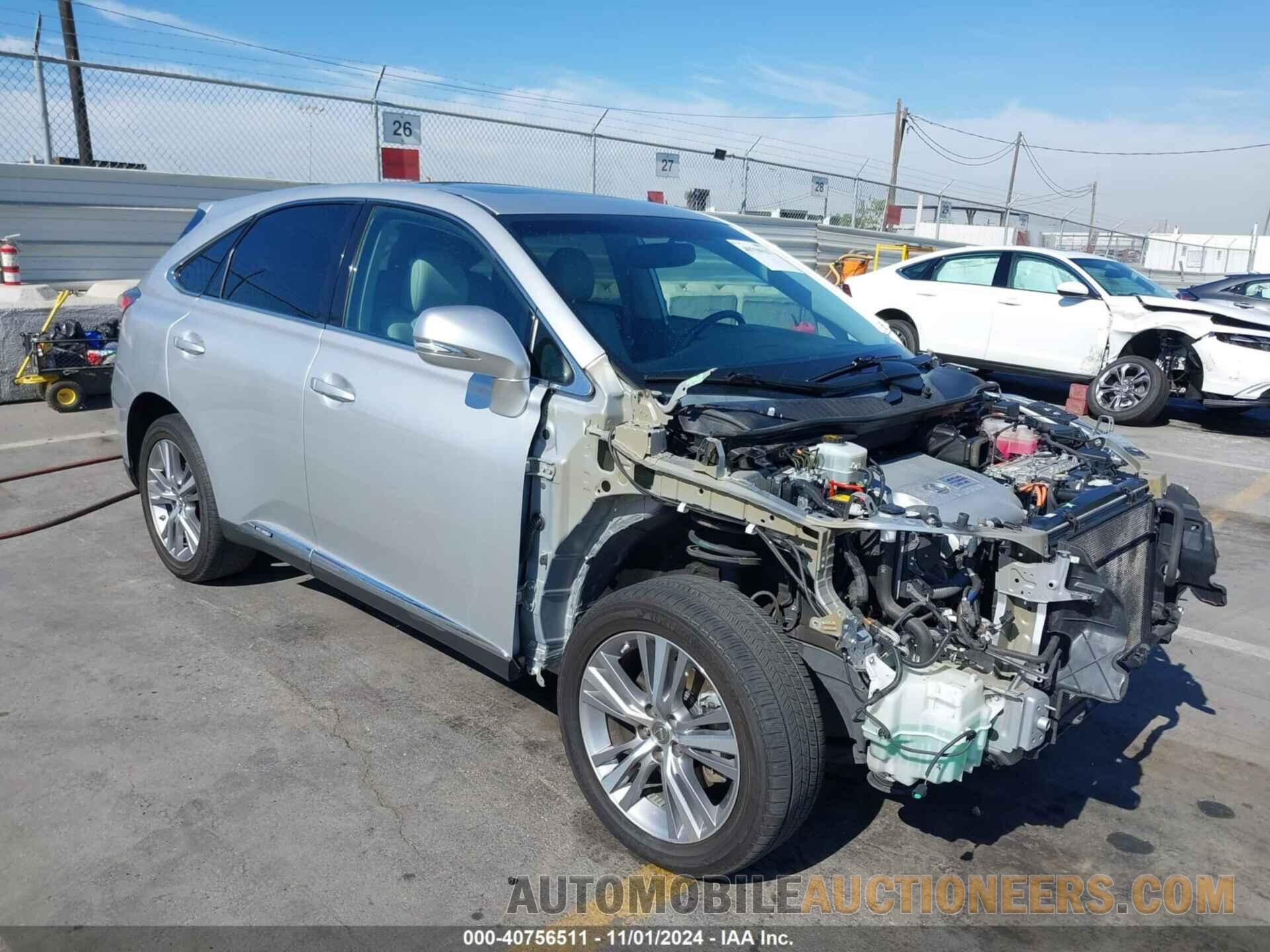 2T2ZB1BA4FC003975 LEXUS RX 450H 2015