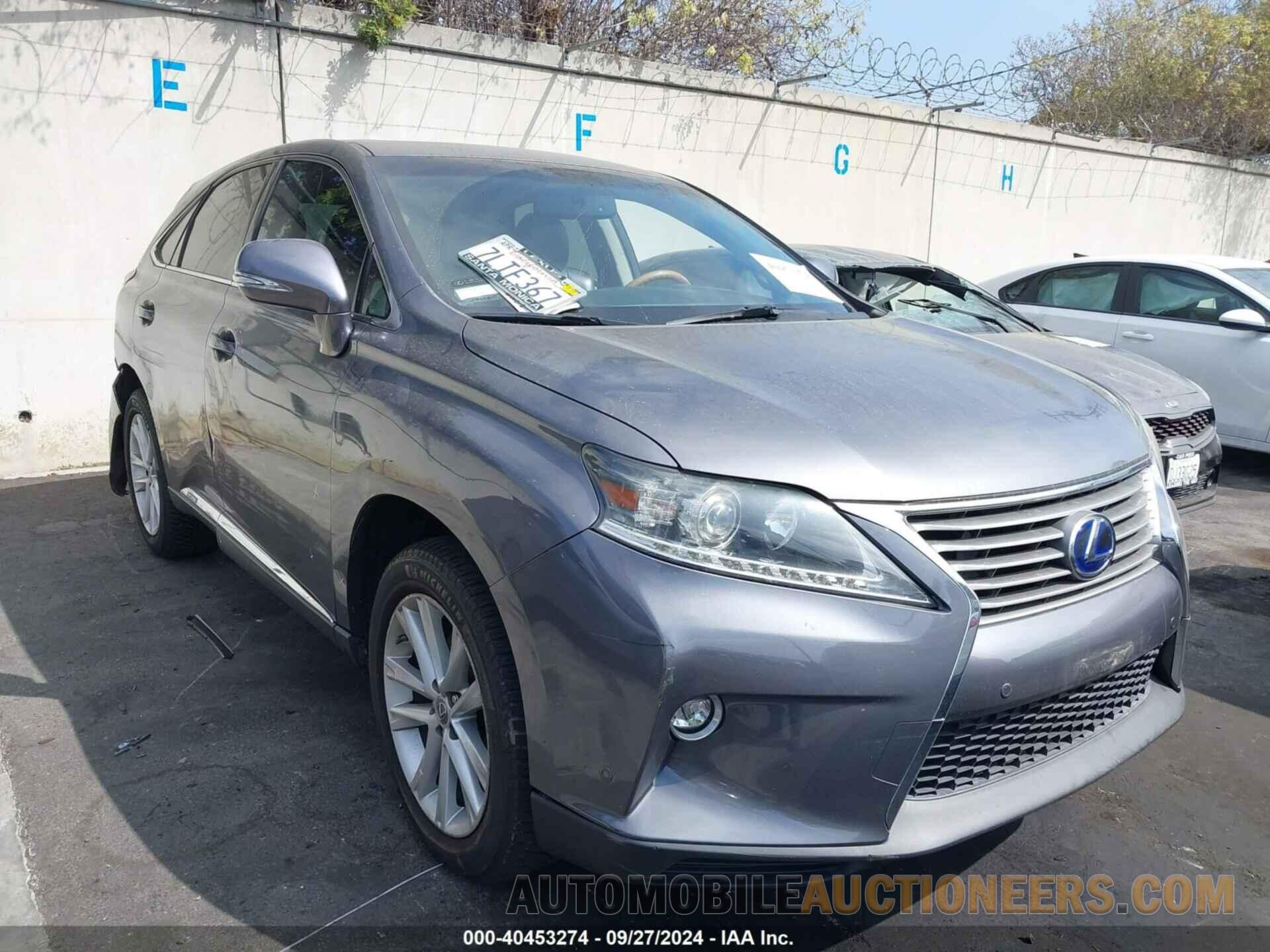 2T2ZB1BA4FC004169 LEXUS RX 450H 2015