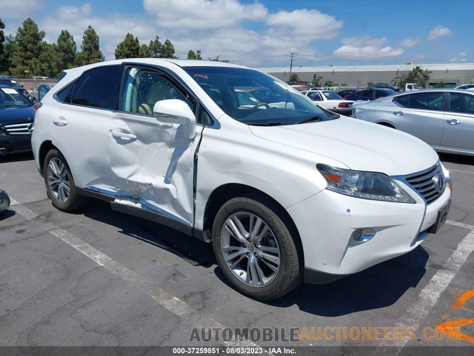 2T2ZB1BA4FC004852 LEXUS RX 450H 2015