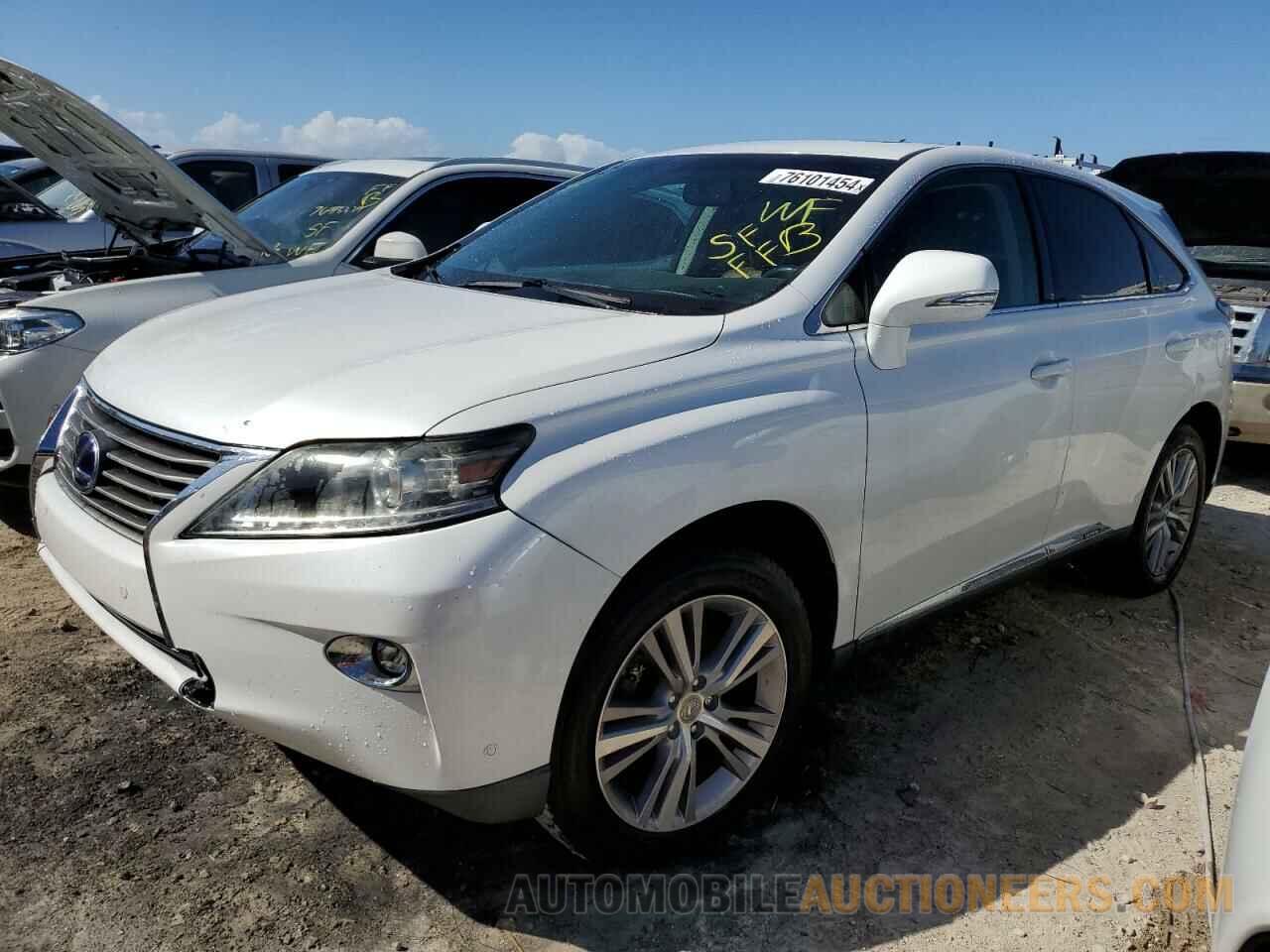 2T2ZB1BA6FC002939 LEXUS RX450 2015